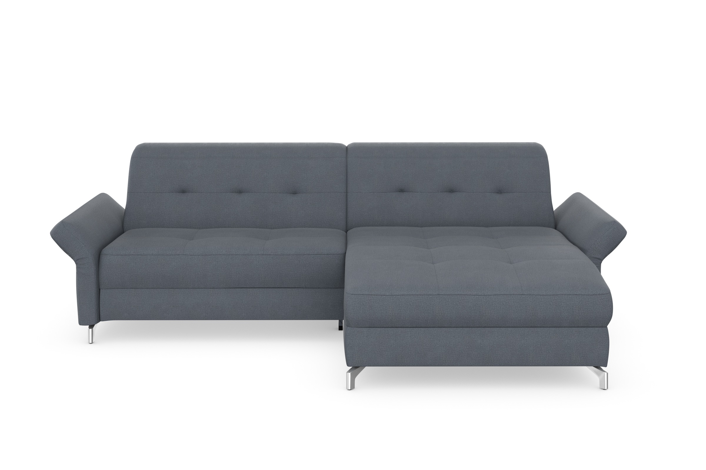 Home affaire Ecksofa "Maredo L-Form" Federkern, wahlweise auch mit Kopfteil günstig online kaufen