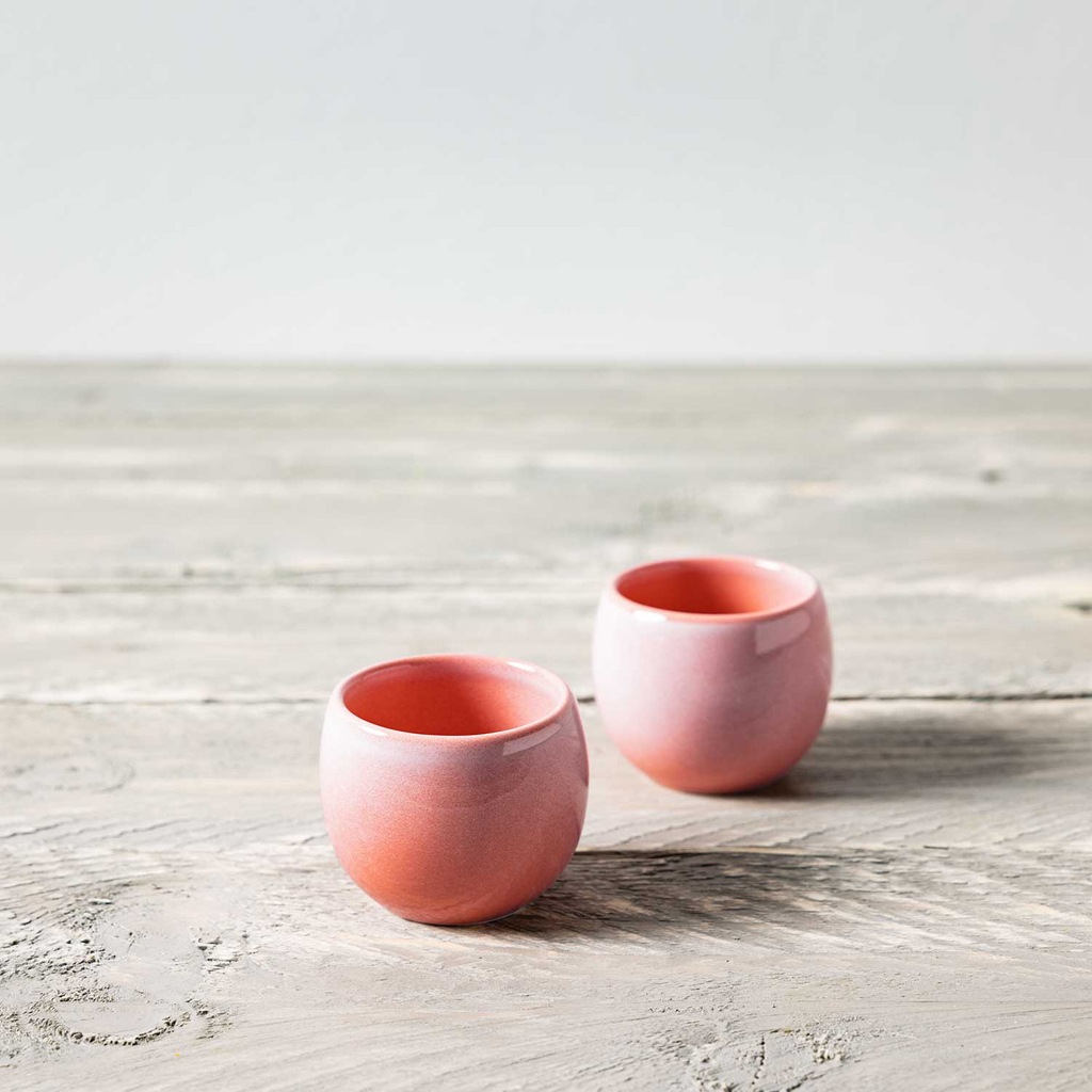 like. by Villeroy & Boch Eierbecher »Eierbecher Perlemor Home Coral 50 ml 2er Set rosa-rot«