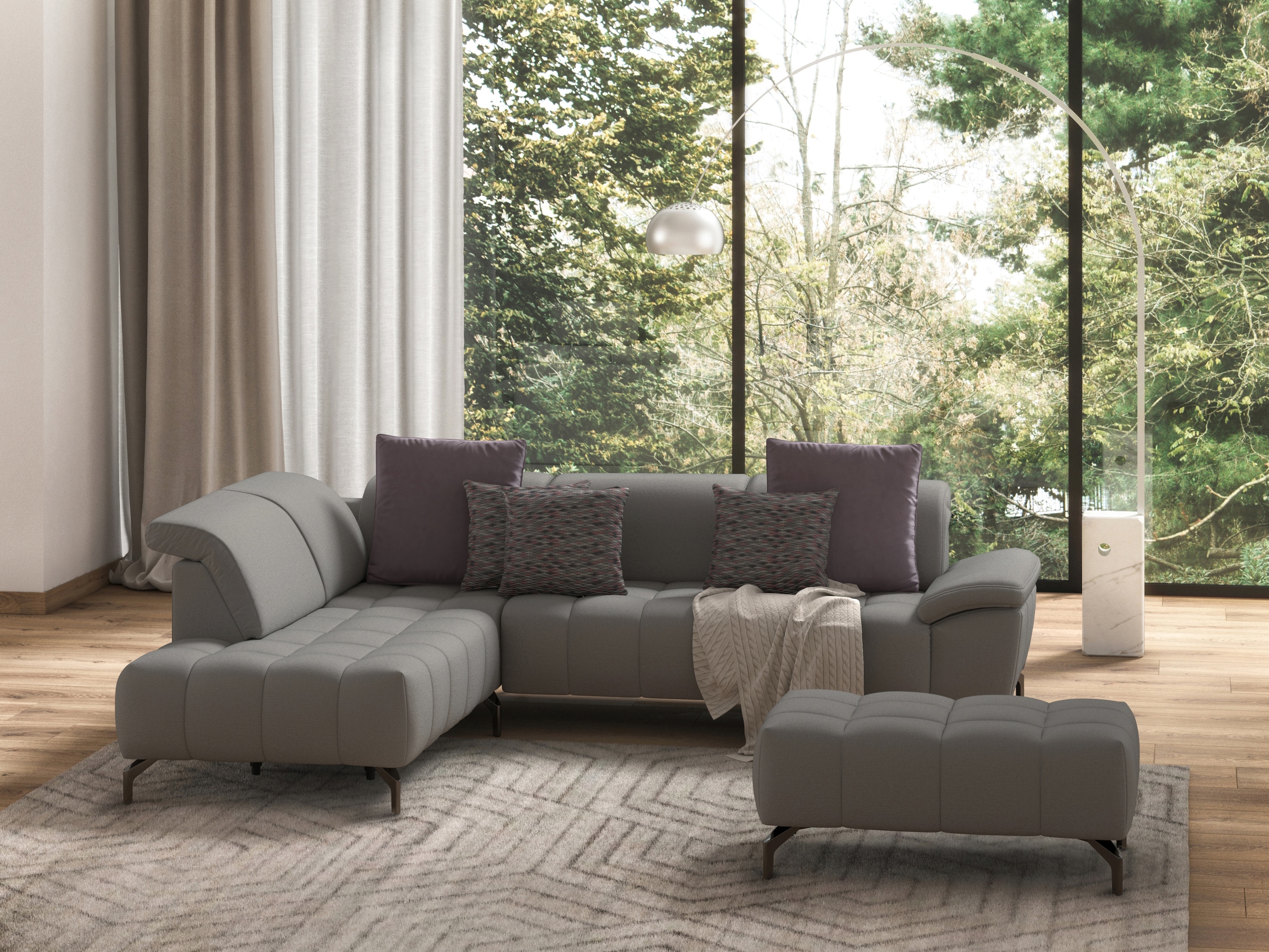 sit&more Hocker »Cool« mit schwarzen Füßen