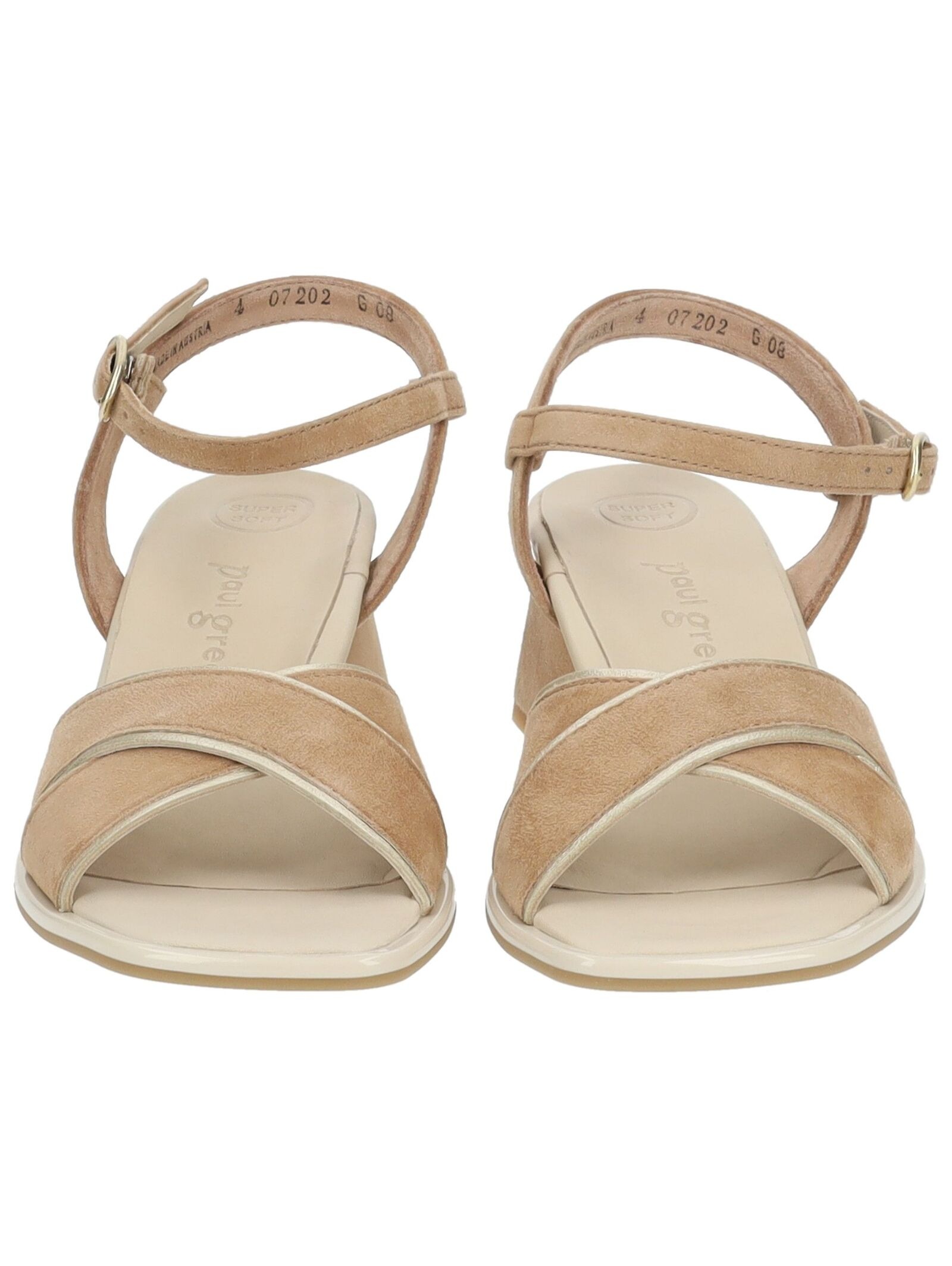 Thumbnail - Paul Green Riemchensandale "Paul Green Sandalen Veloursleder"