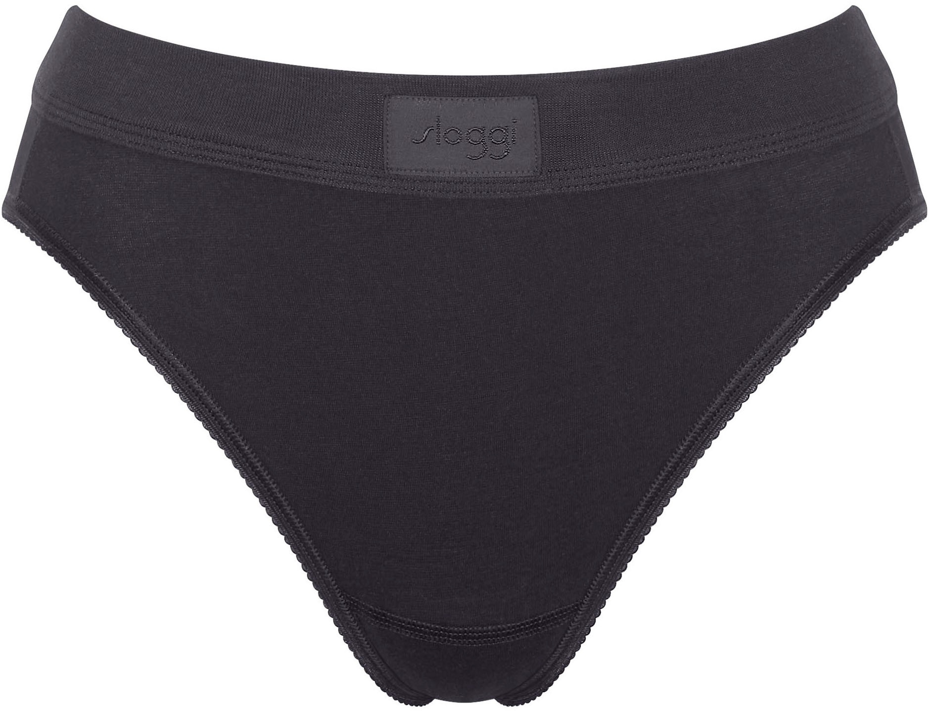 sloggi Tai-Slip »Double Comfort« 2er Pack,  elastisch, hoher Beinausschnitt, Baumwollmix, sportlicher Look