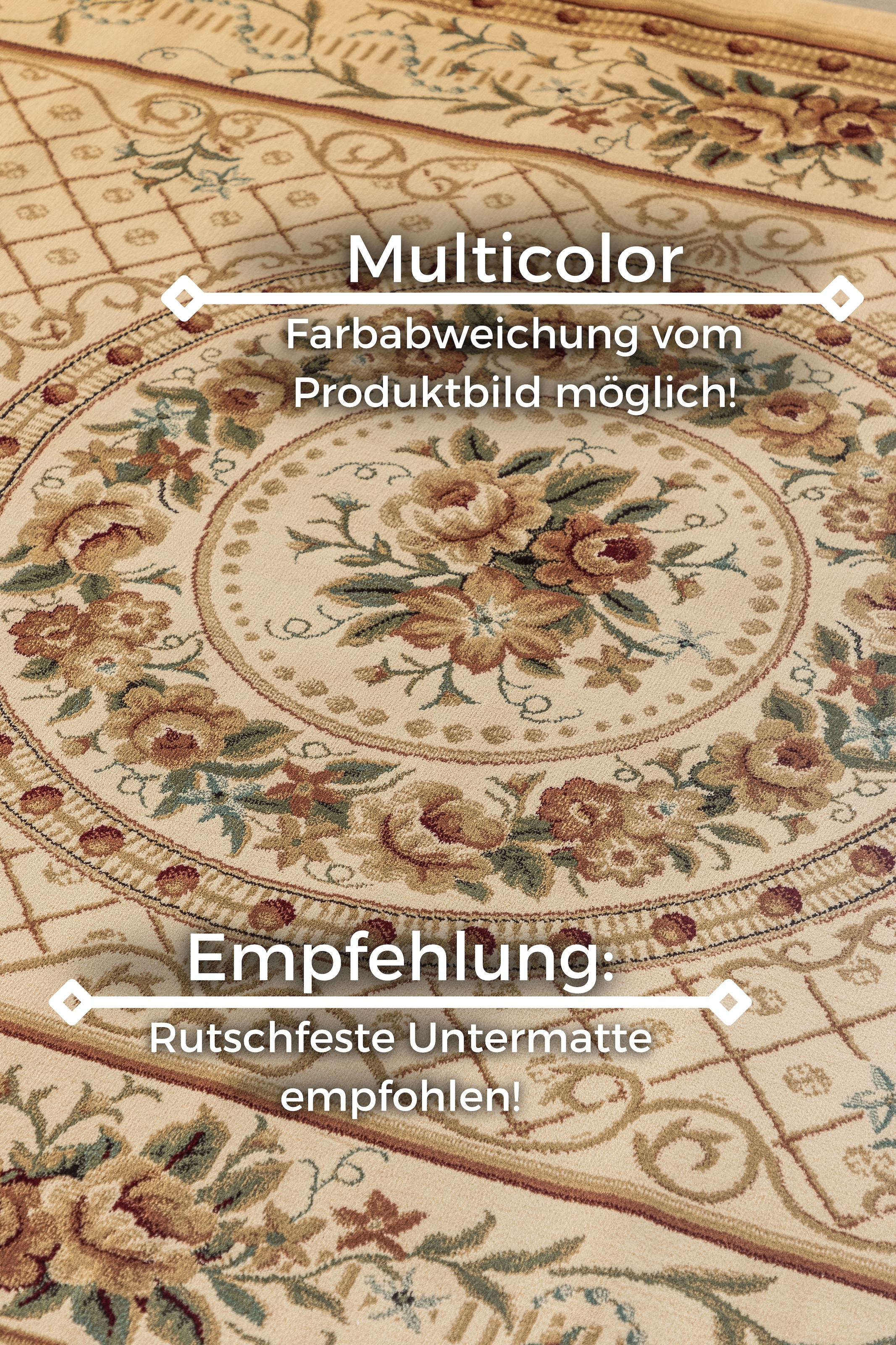 NORTHRUGS Teppich »Adraskan«, rechteckig, 8 mm Höhe, Orient Optik, Läufer, strapazierfähig, pflegeleicht, robust