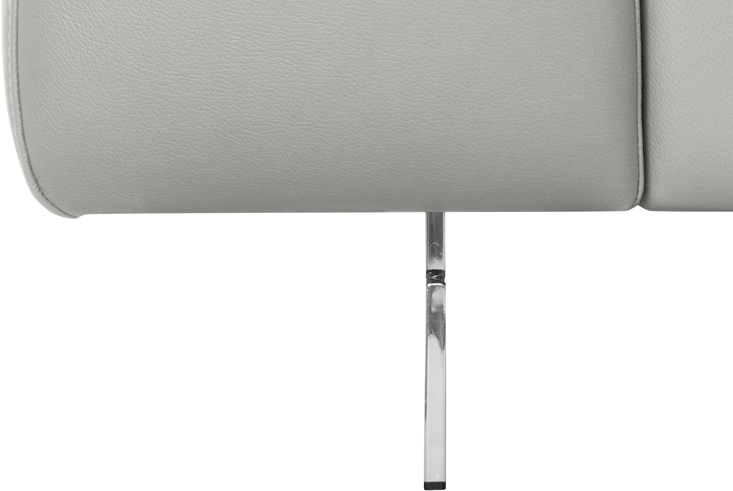 COTTA 2-Sitzer »Chef«, Big-Sofa mit Kopfteilverstellung, edle Metallkufen