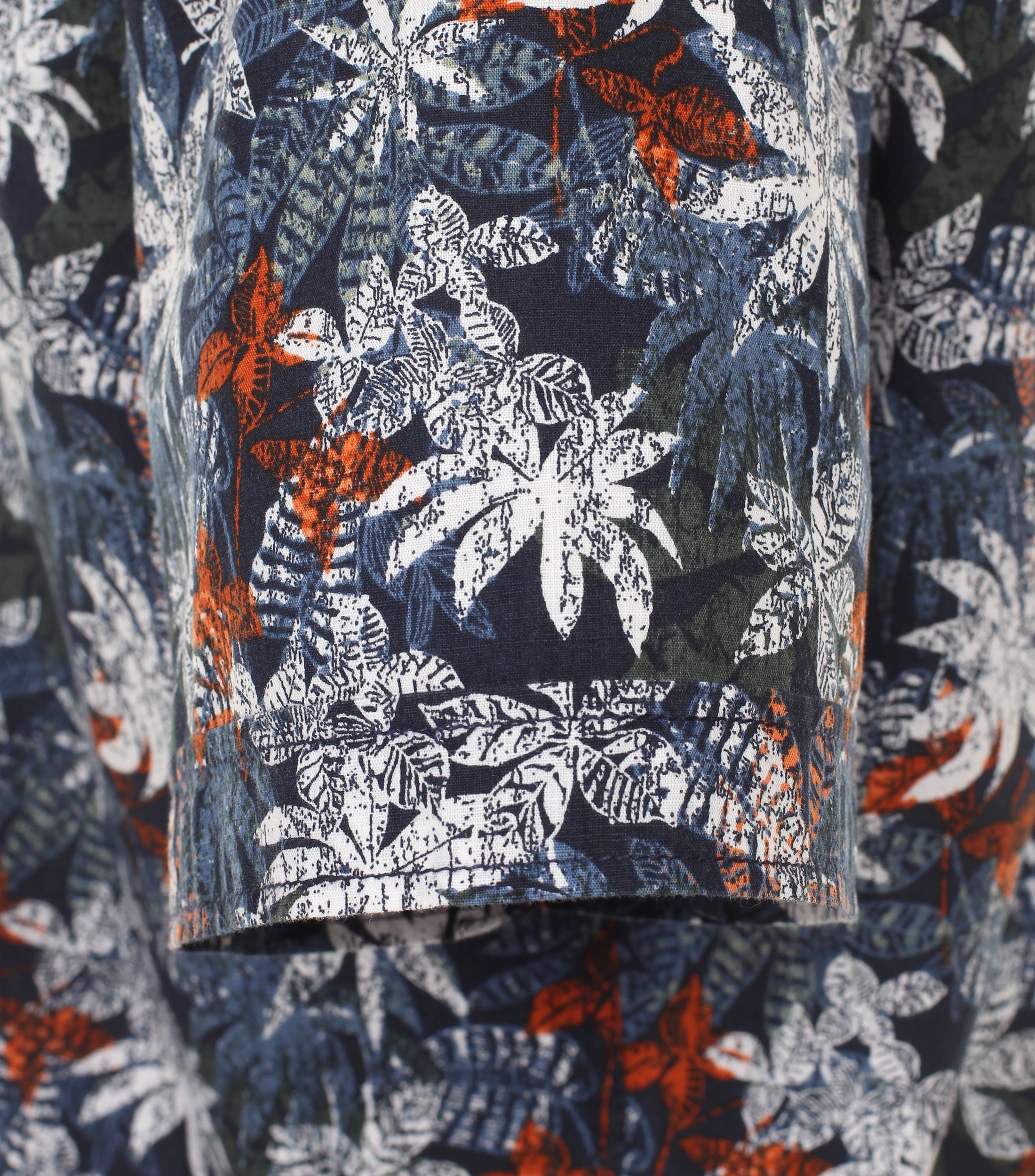 CASAMODA Langarmhemd »CASAMODA Print Freizeithemd Casual Fit Button-Down-Kragen Print«