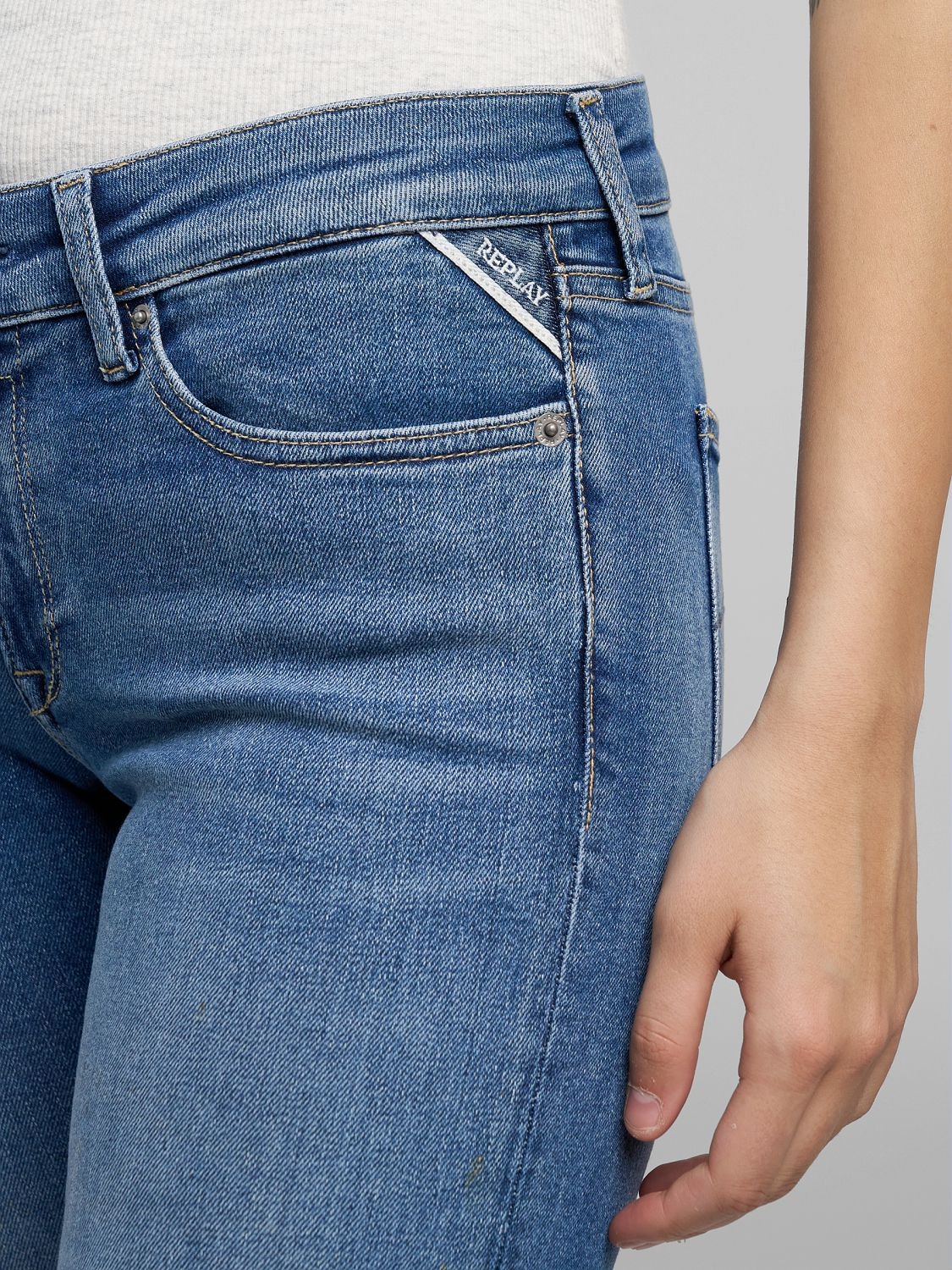 Replay Bootcut-Jeans »New Luz«