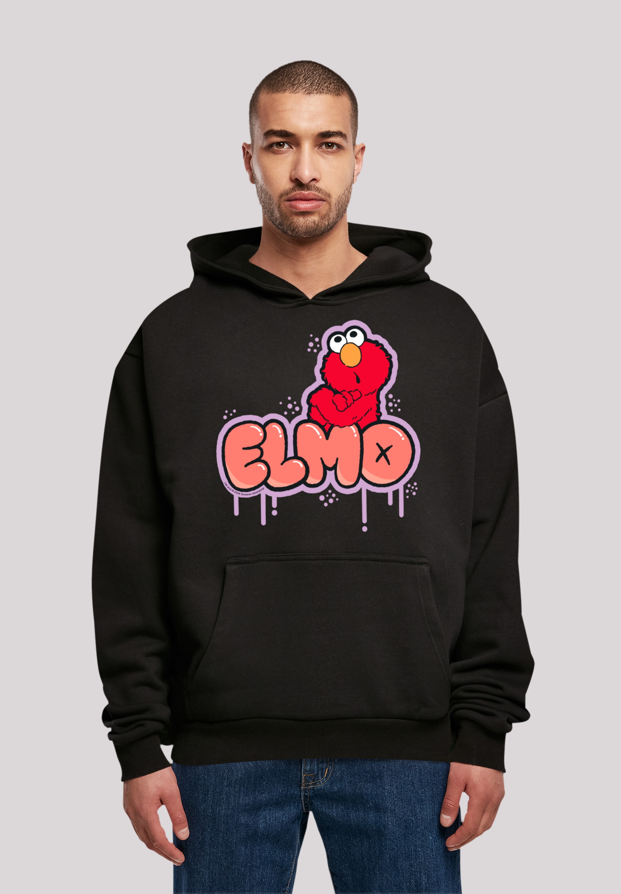 Kapuzenpullover »Sesamstraße Elmo NO«, Premium Qualität, Weihnachts-Kollection