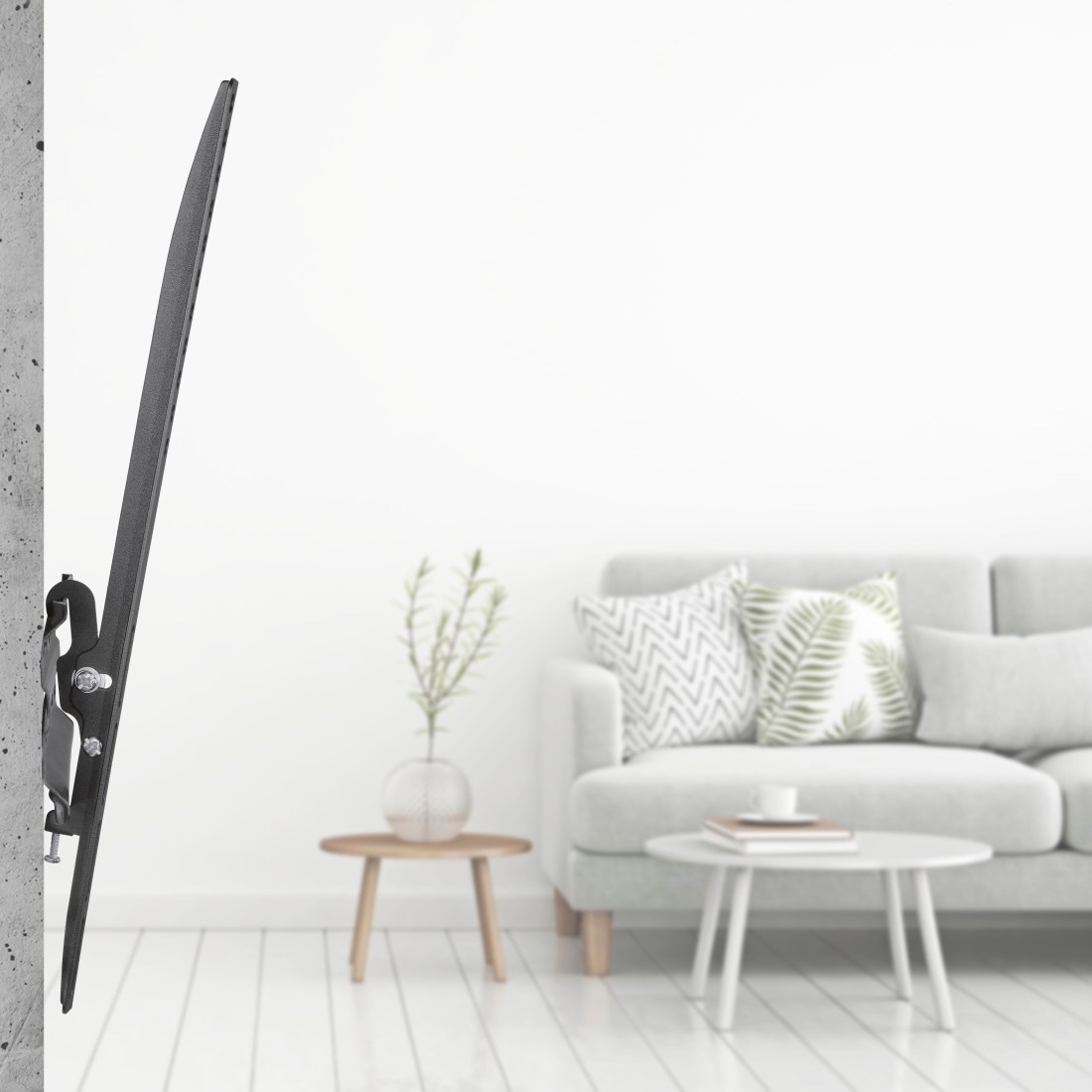Hama TV-Wandhalterung »Wandhalterung (neigbar, VESA 400x400, 32"- 65")«, bis 165 cm Zoll