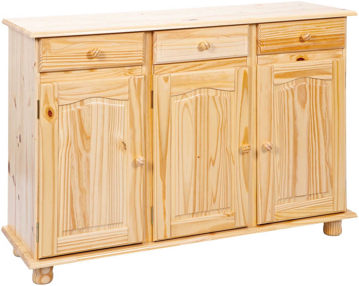 Inter Link Sideboard »Abaco« 1 Stk. tlg. Kiefer Massiv, Landhaus, BxTxH: ca. 130 x 43 x 87 cm