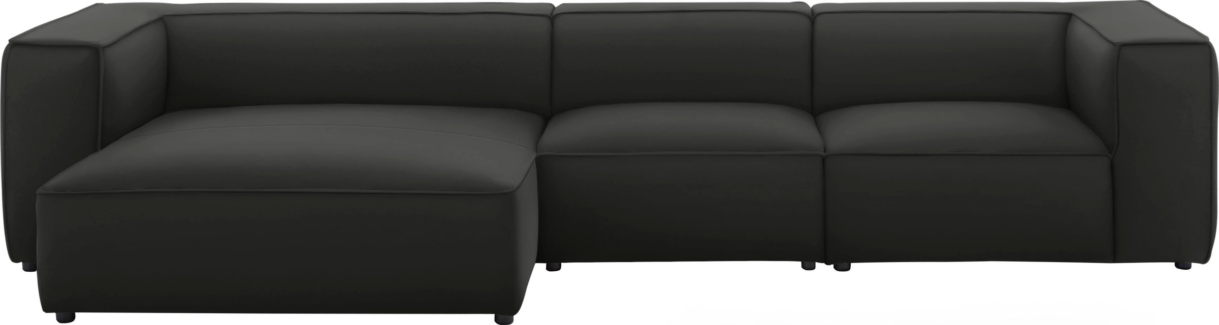 W.SCHILLIG Ecksofa "around-the-block" mit eleganter Biese, mit Federkern, B günstig online kaufen