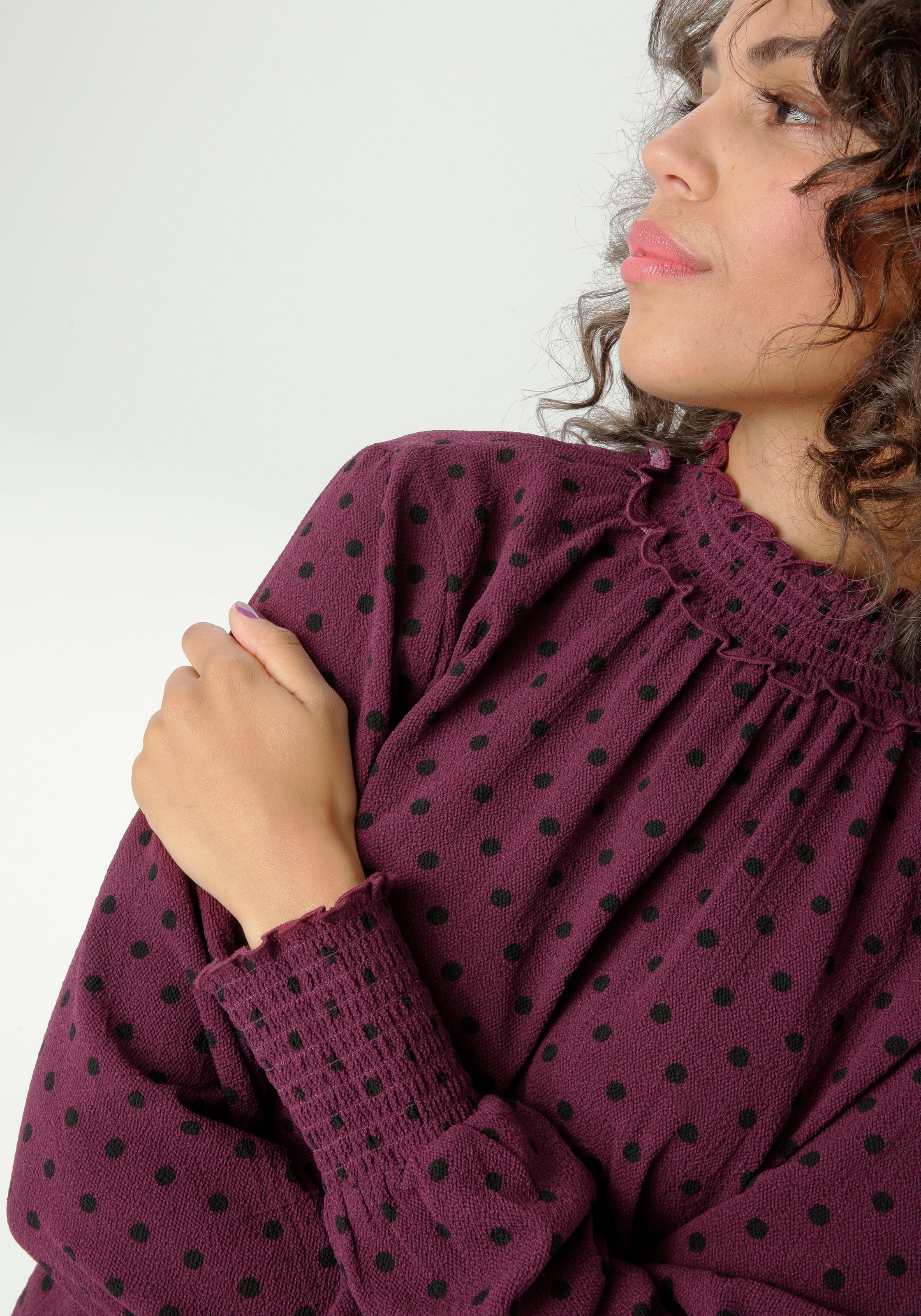 Thumbnail - Aniston CASUAL Schlupfbluse Punkt für Punkt ein Hit