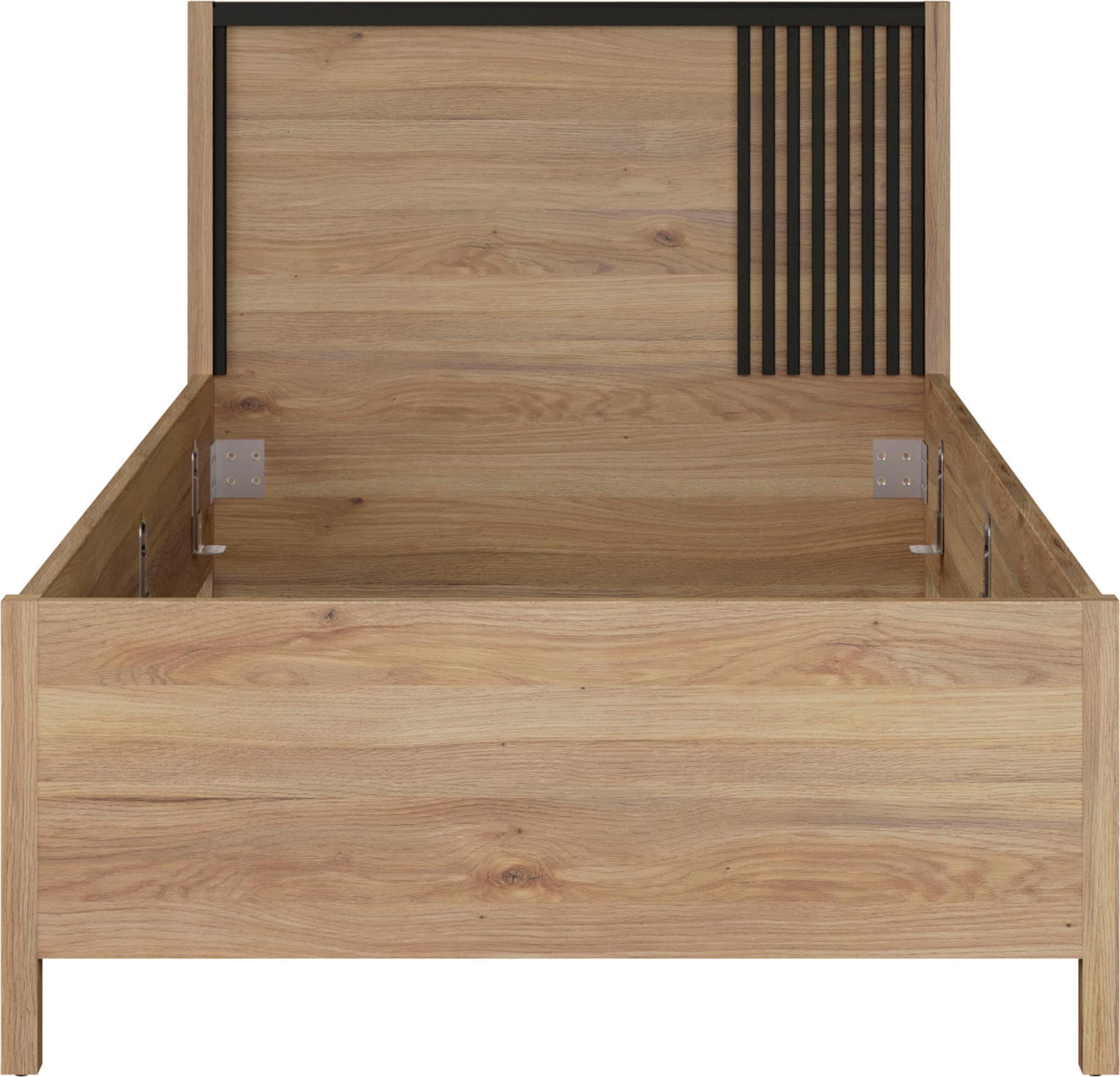 FORTE Bettgestell »Jytana« B/H/T 97,9/89,7/206,9 cm Liegefläche 90x200 cm