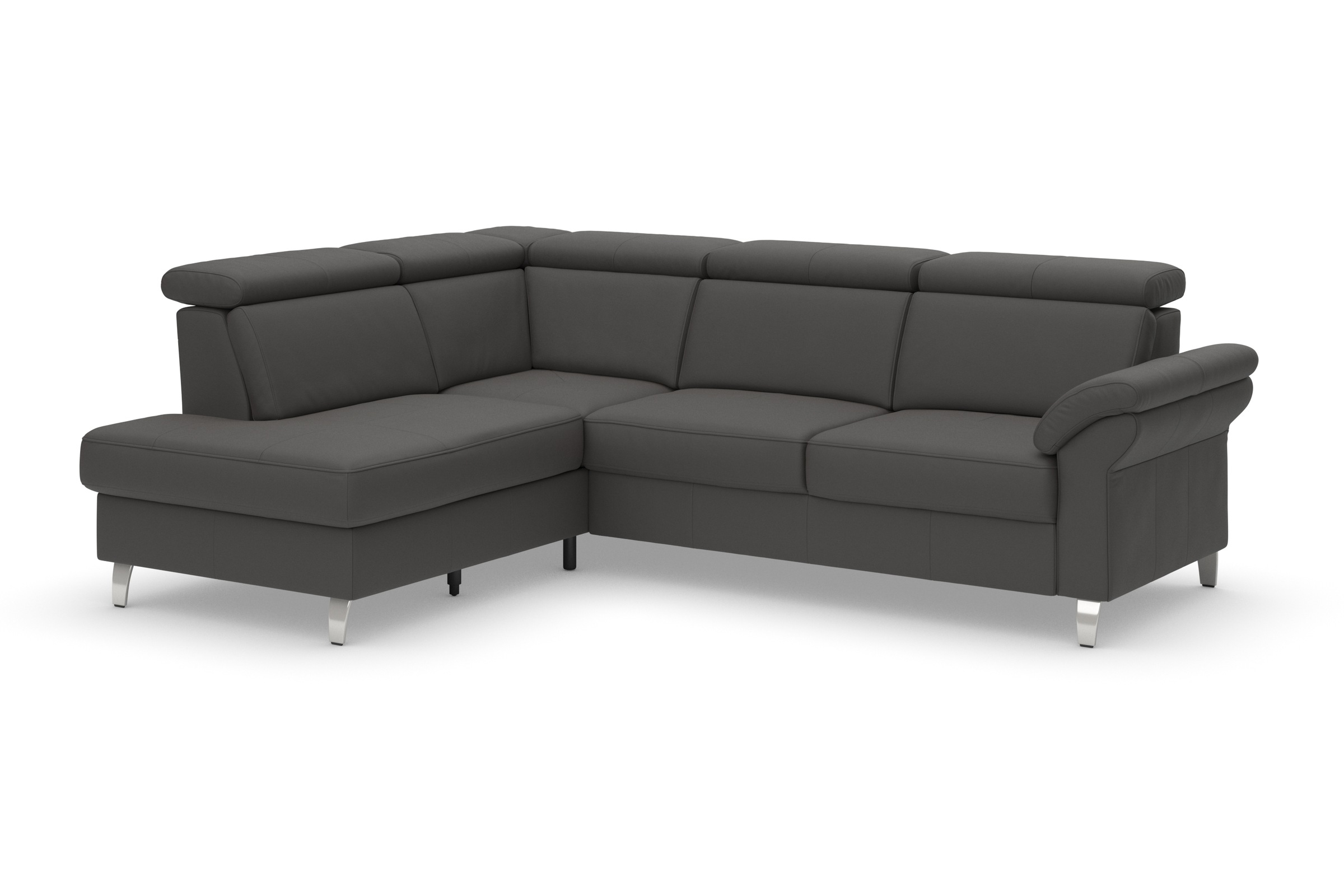 sit&more Ecksofa, inklusive Kopfteilverstellung, wahlweise mit Bettfunktion und Bettkasten