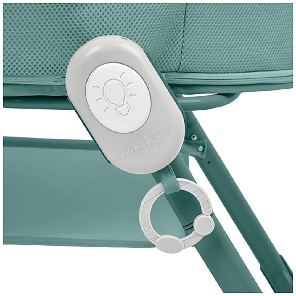 ingenuity Baby-Reisebett »Snooze & Stow™ Easy-Folding Bassinet, grün« faltbar