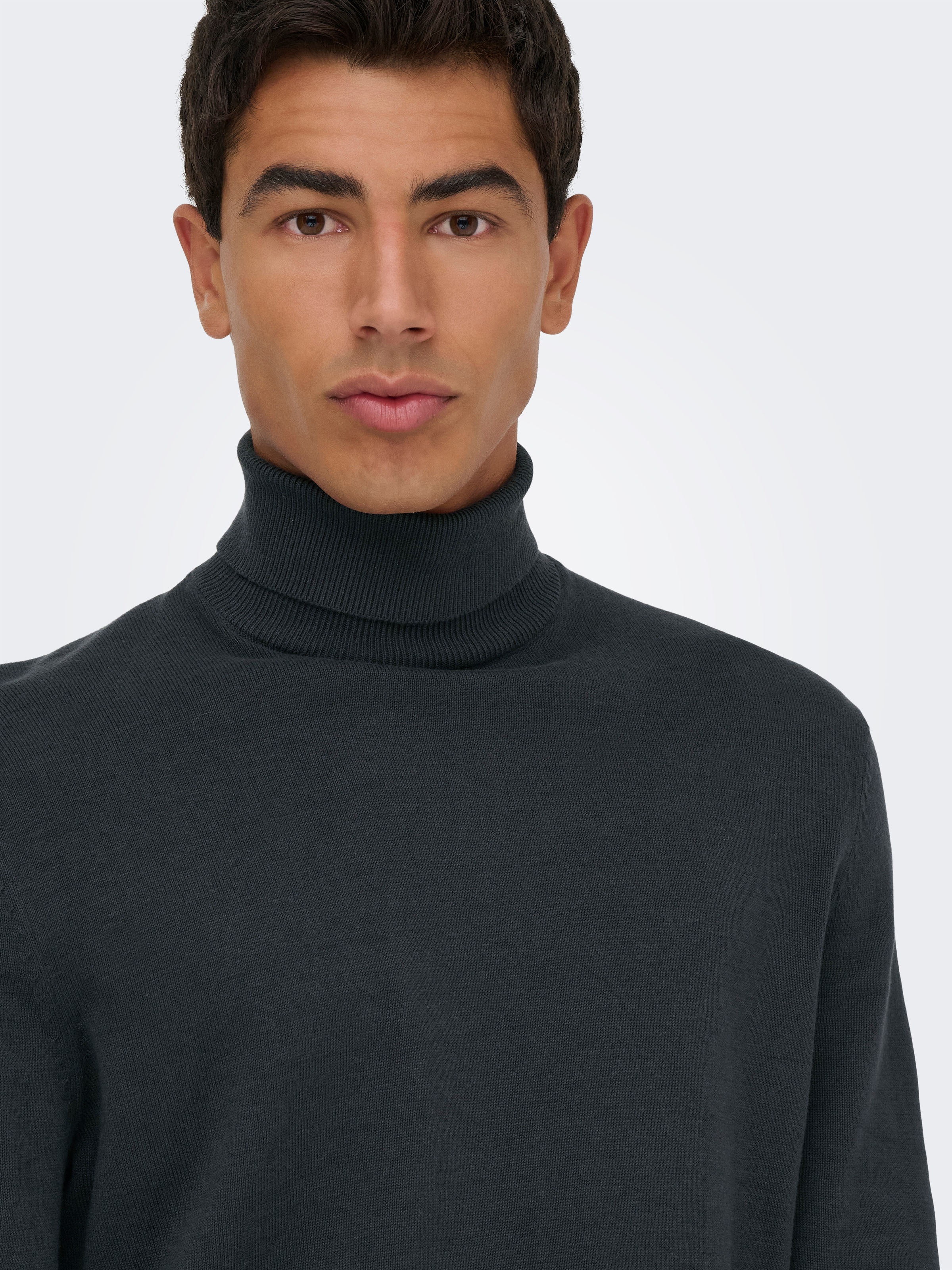 Thumbnail - ONLY & SONS Rollkragenpullover "ONSHOLGER REG ROLL NECK KNIT - OTL"
