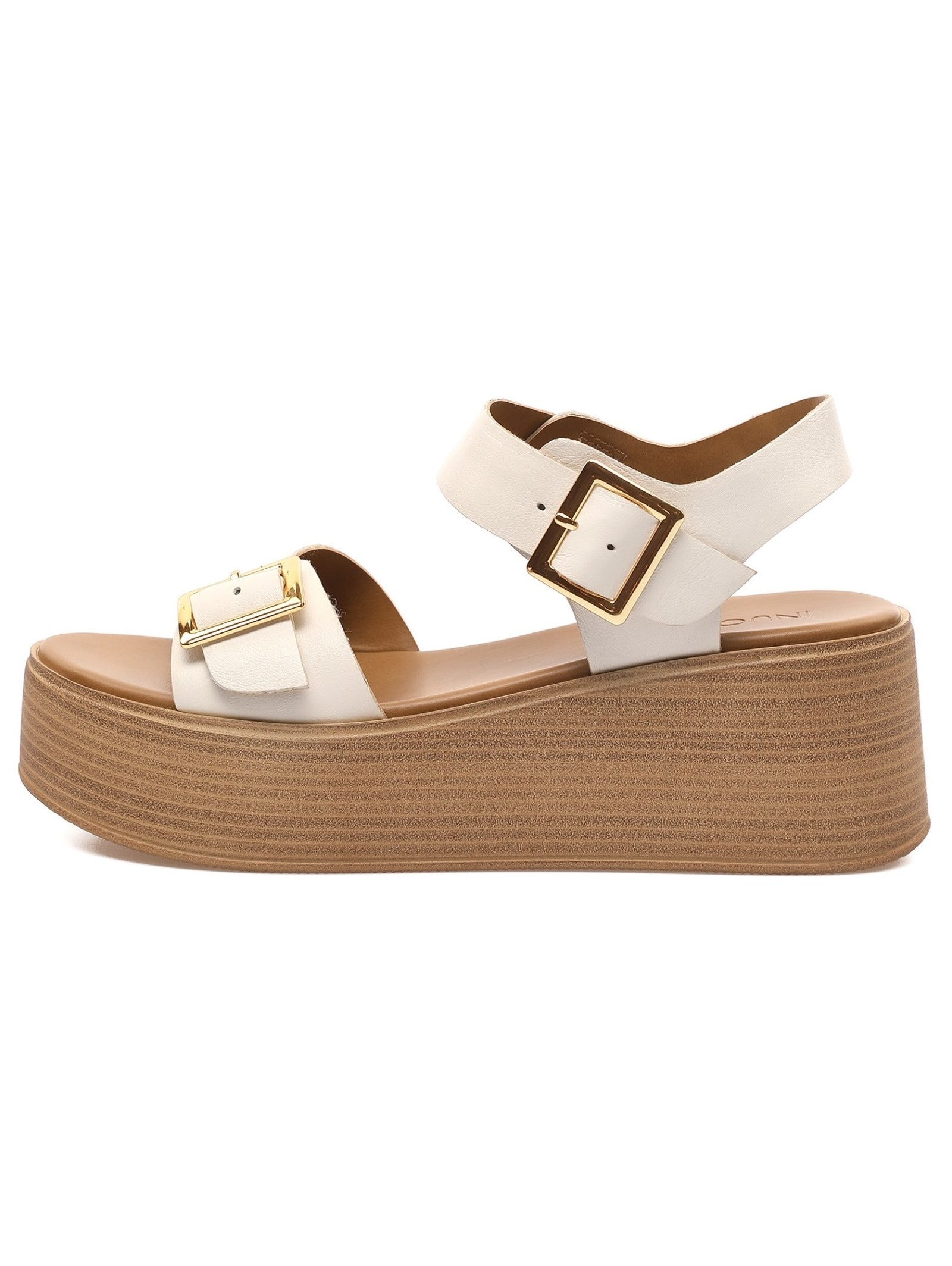 INUOVO Keilsandalette »INUOVO Sandalen Leder«