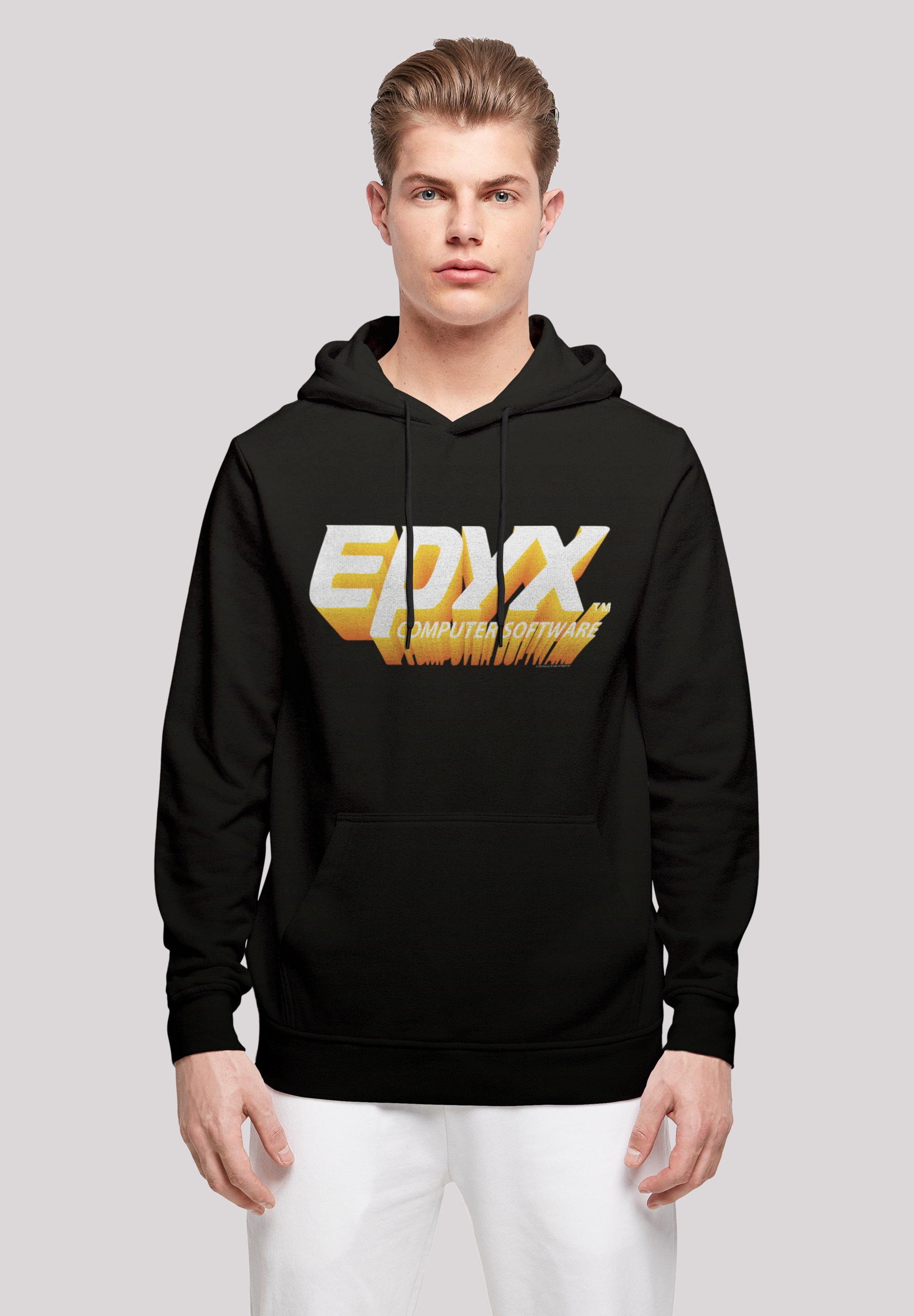 Kapuzenpullover »Retro Gaming EPYX Logo 3D«, Print