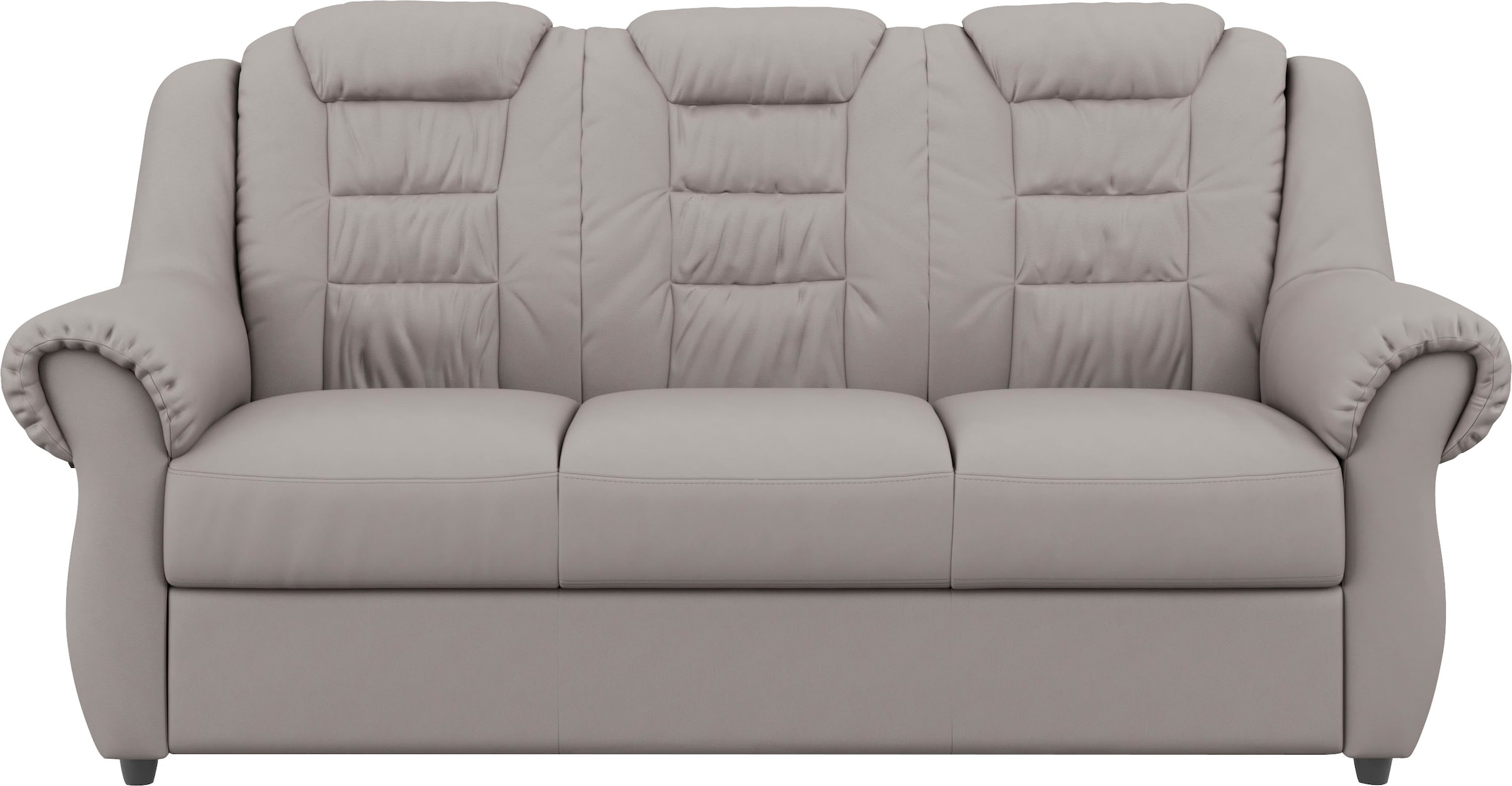 Home affaire 3-Sitzer »Boston«, Gemütlicher 3-Sitzer mit hoher Rückenlehne in klassischem Design