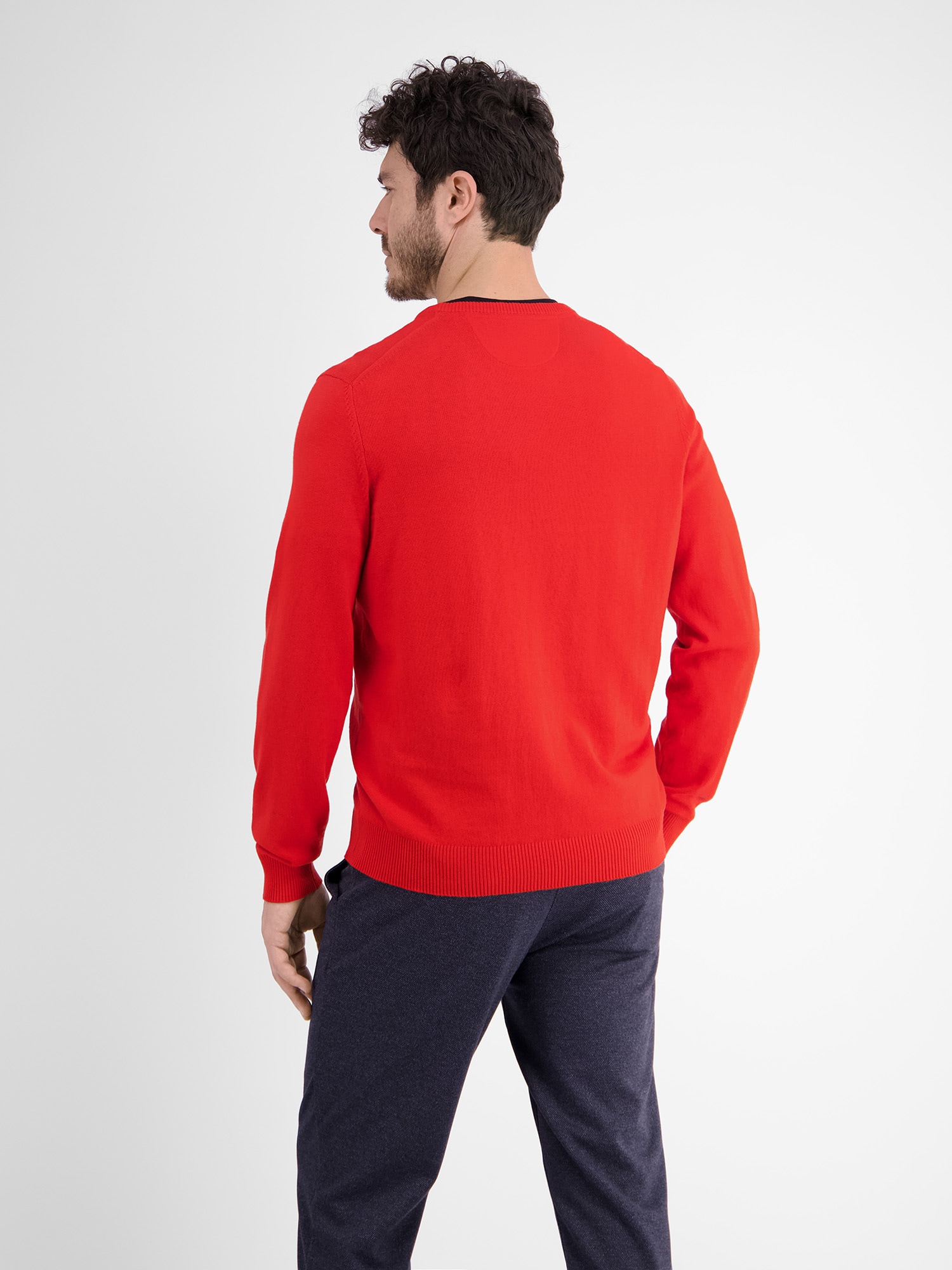 LERROS Strickpullover »LERROS V-Neck Pullover mit Kaschmiranteil«