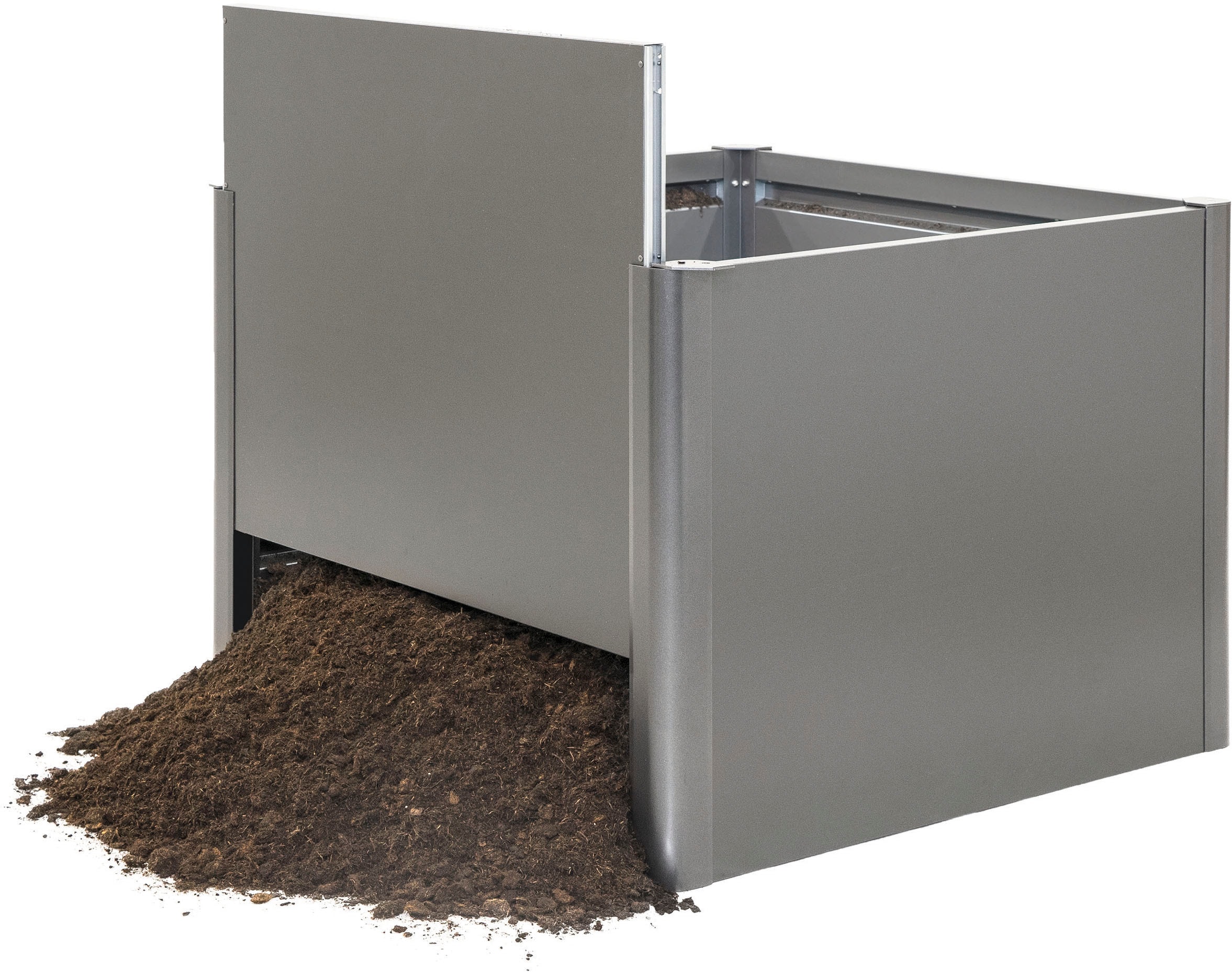 Biohort Hochbeet »4x1, verschiedene Farben« 397x102x77 cm, extrem langlebig, aus Metall