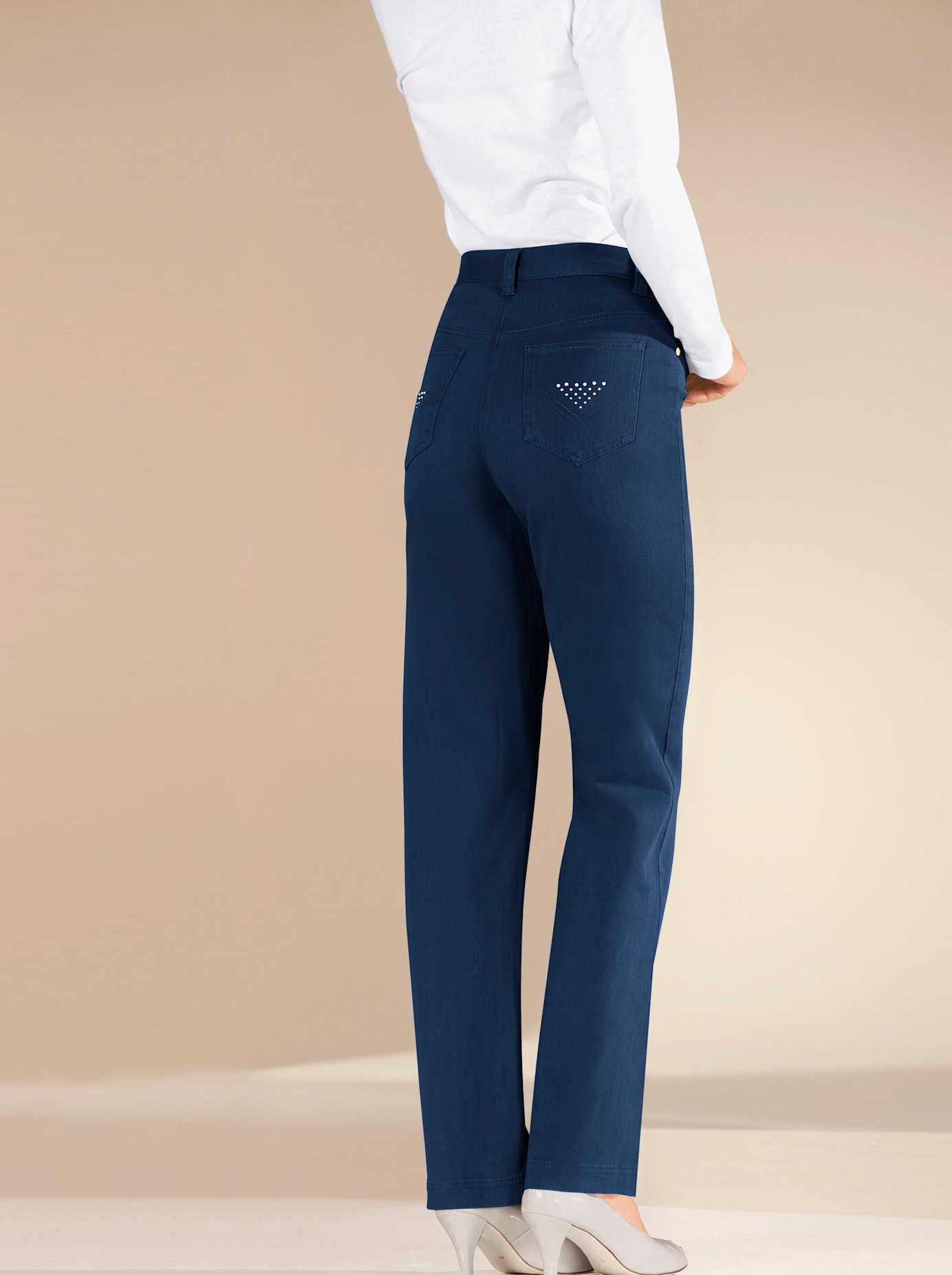 Lady Stretch-Jeans, (1 tlg.)