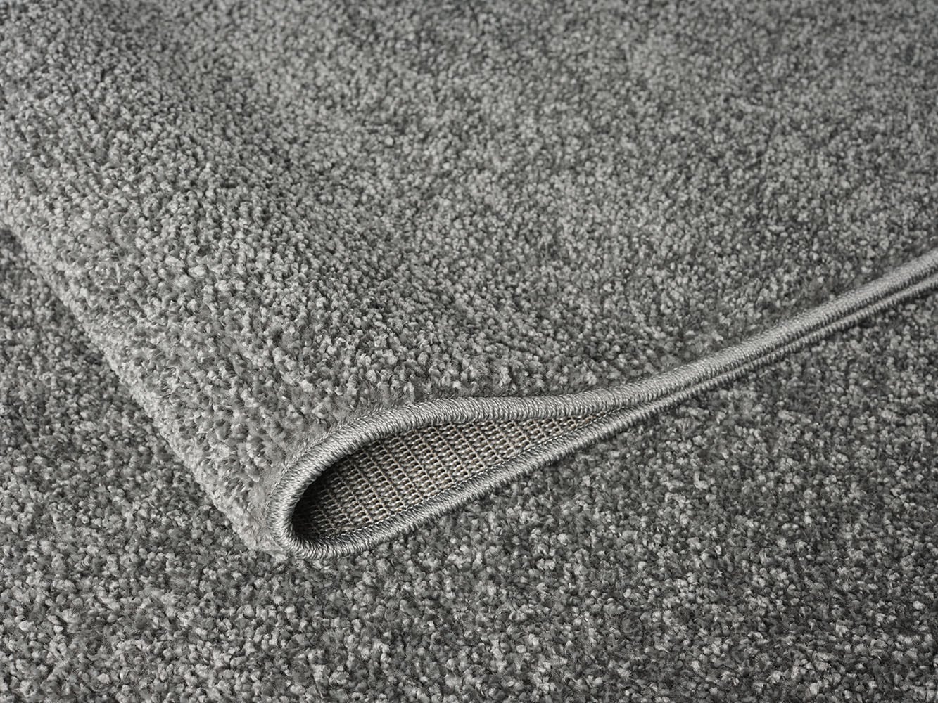 OTTO home Teppich »Lisam« rechteckig 15 mm Höhe meliert, uni, Wohnzimmer, Schlafzimmer