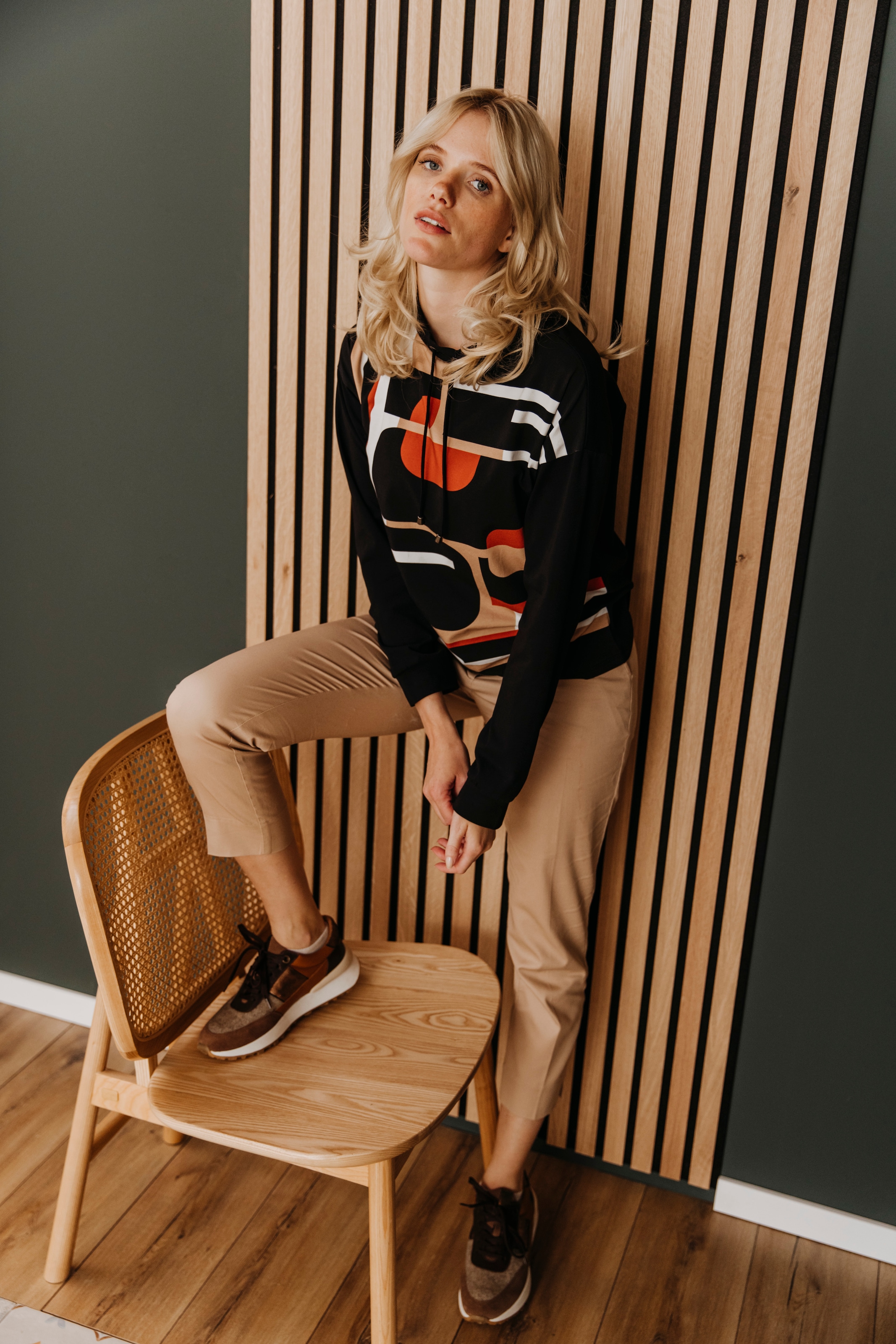 heine Langarmshirt "Druck-Shirt", 1 Stk. günstig online kaufen