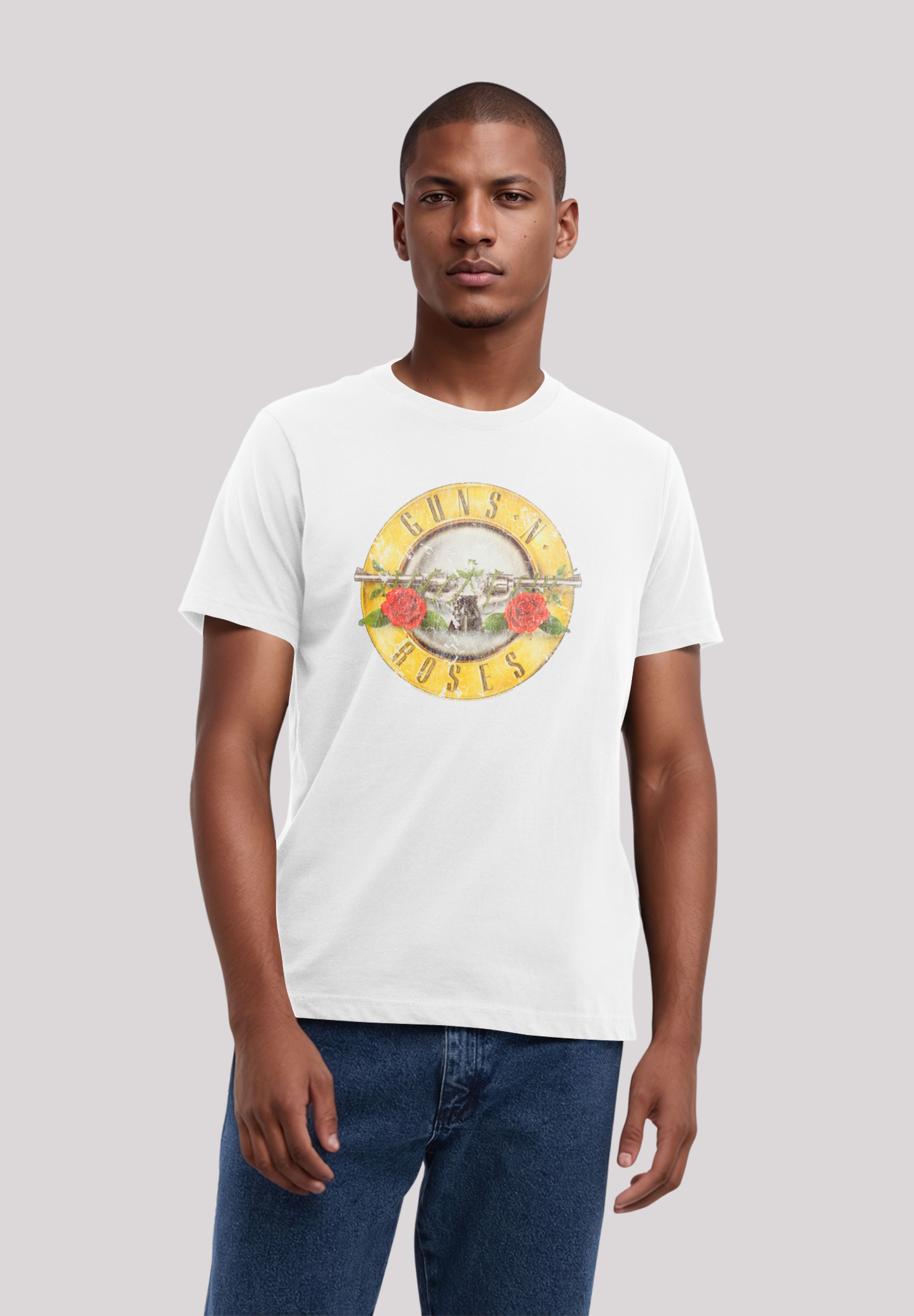 F4NT4STIC "Guns n Roses Vintage Bullet Logo" Premium Qualität Streetwear günstig online kaufen