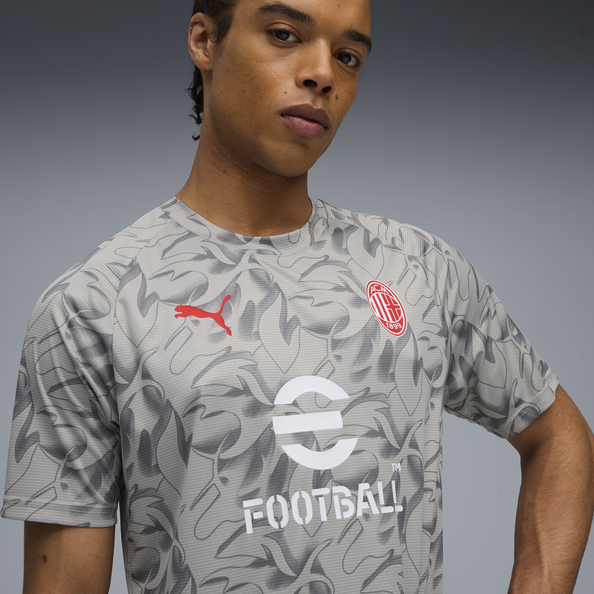 Thumbnail - PUMA Trainingsshirt "AC Milan Aufwärmtrikot Herren"