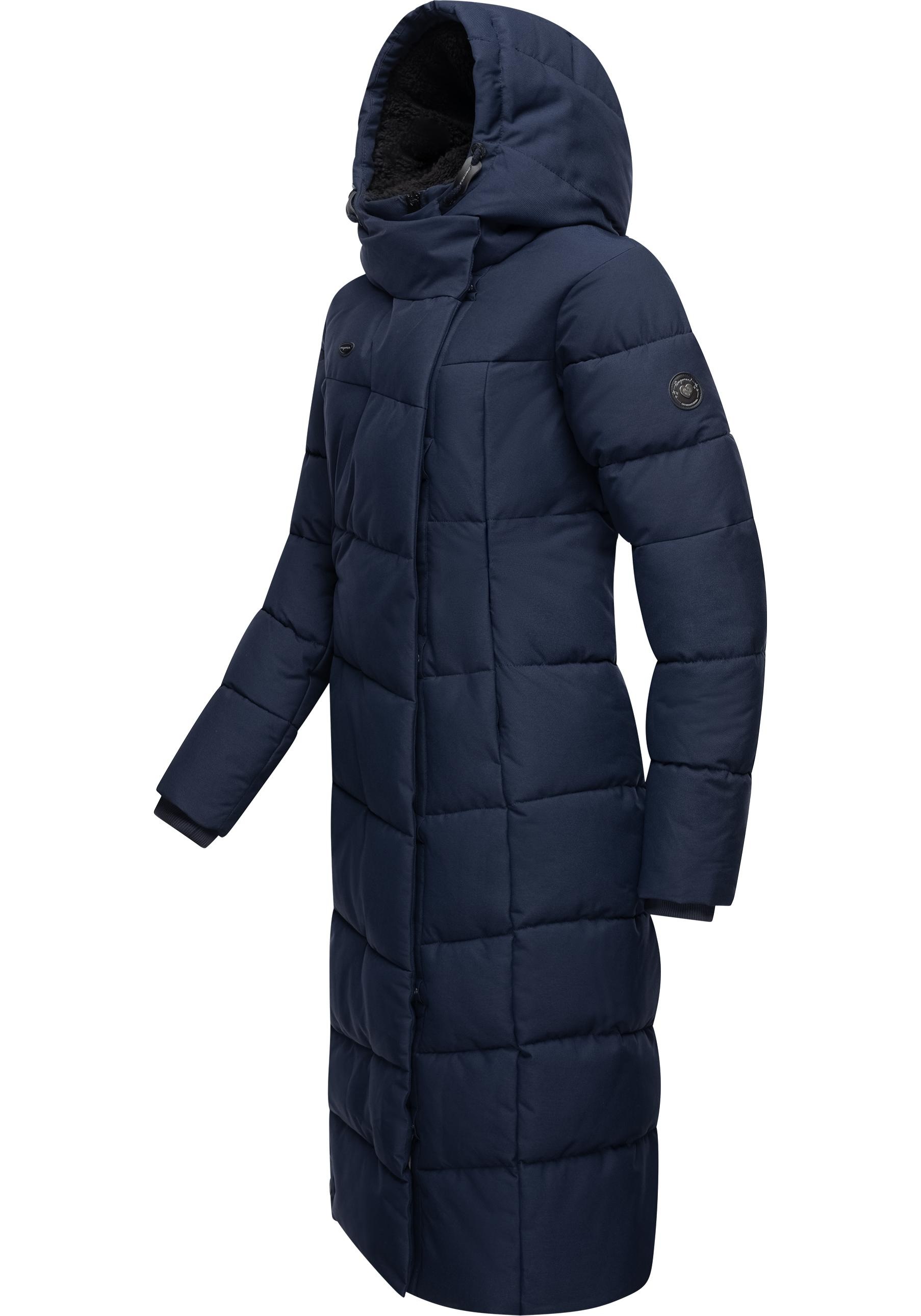 Ragwear Steppmantel »Pavla Extralong«, zeitloser, wasserdichter Damen Wintermantel