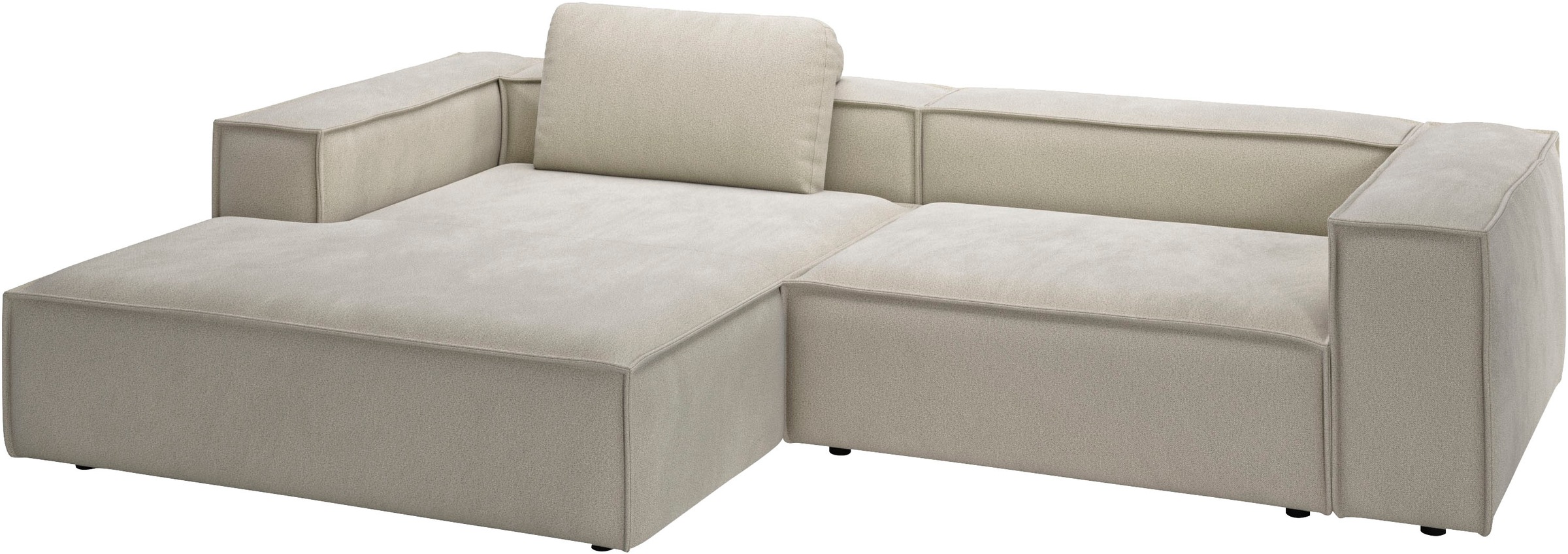 Places of Style Ecksofa »Watertown, modernes XXL L-Form, 306 cm breit«, Großzügiges Lounge-Sofa mit viel Platz für die Familie