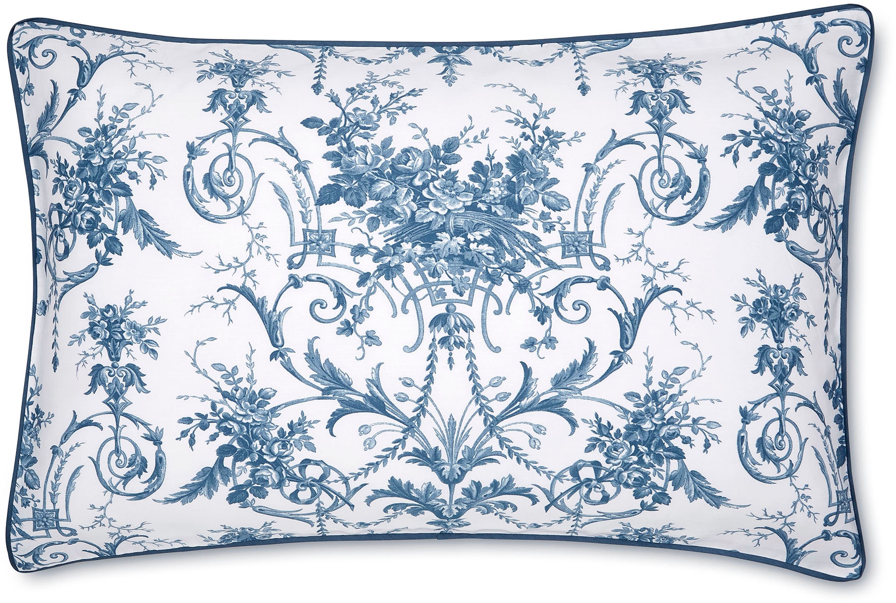 LAURA ASHLEY Wendebettwäsche »Tuileries Midnight« 3 tlg. Baumwoll-Satin, mit floralem Muster, inkl 2 Kissenbezüge