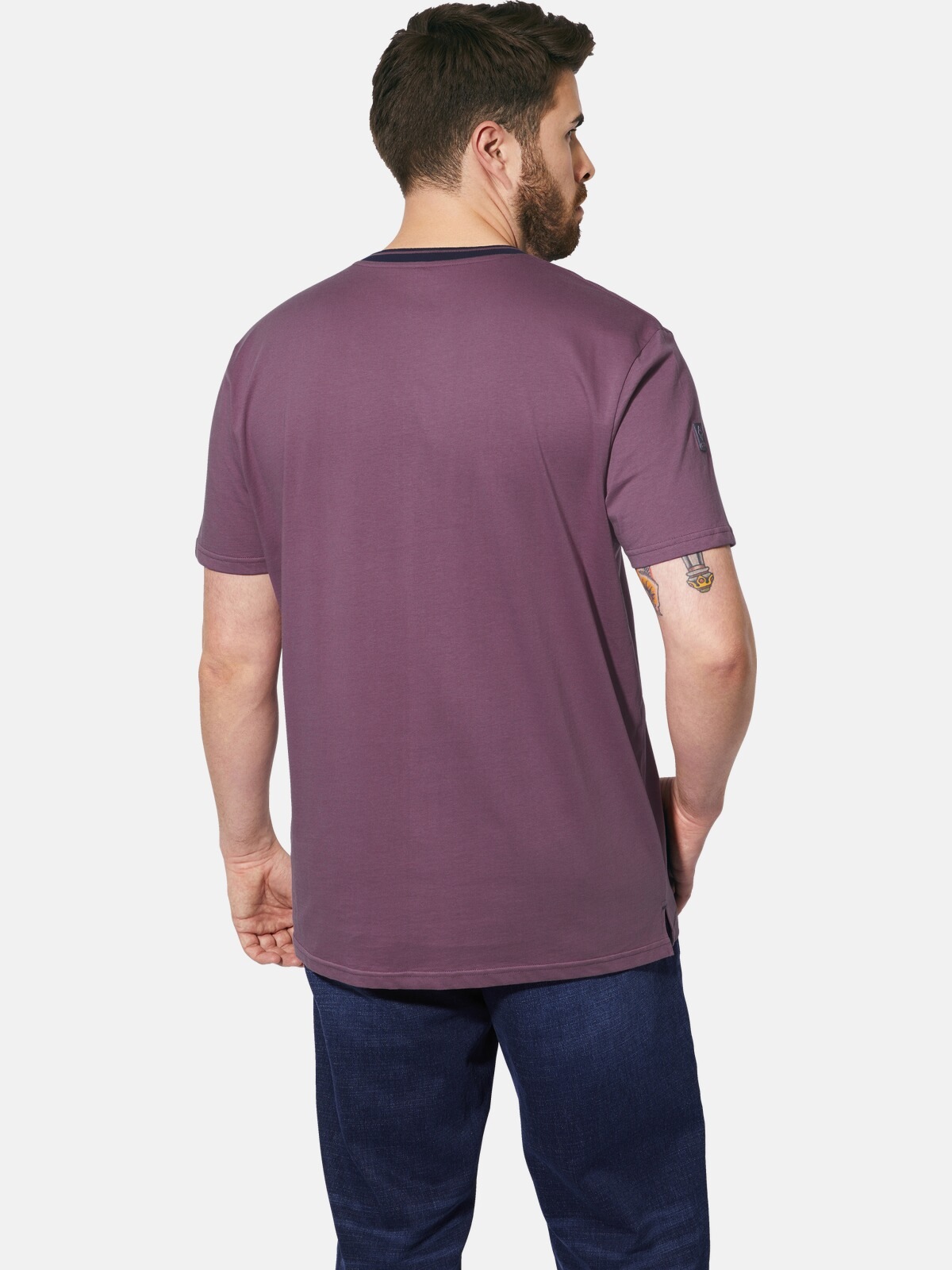 Charles Colby T-Shirt »Doppelpack T-Shirt EARL EDELEY«, (2 tlg.)