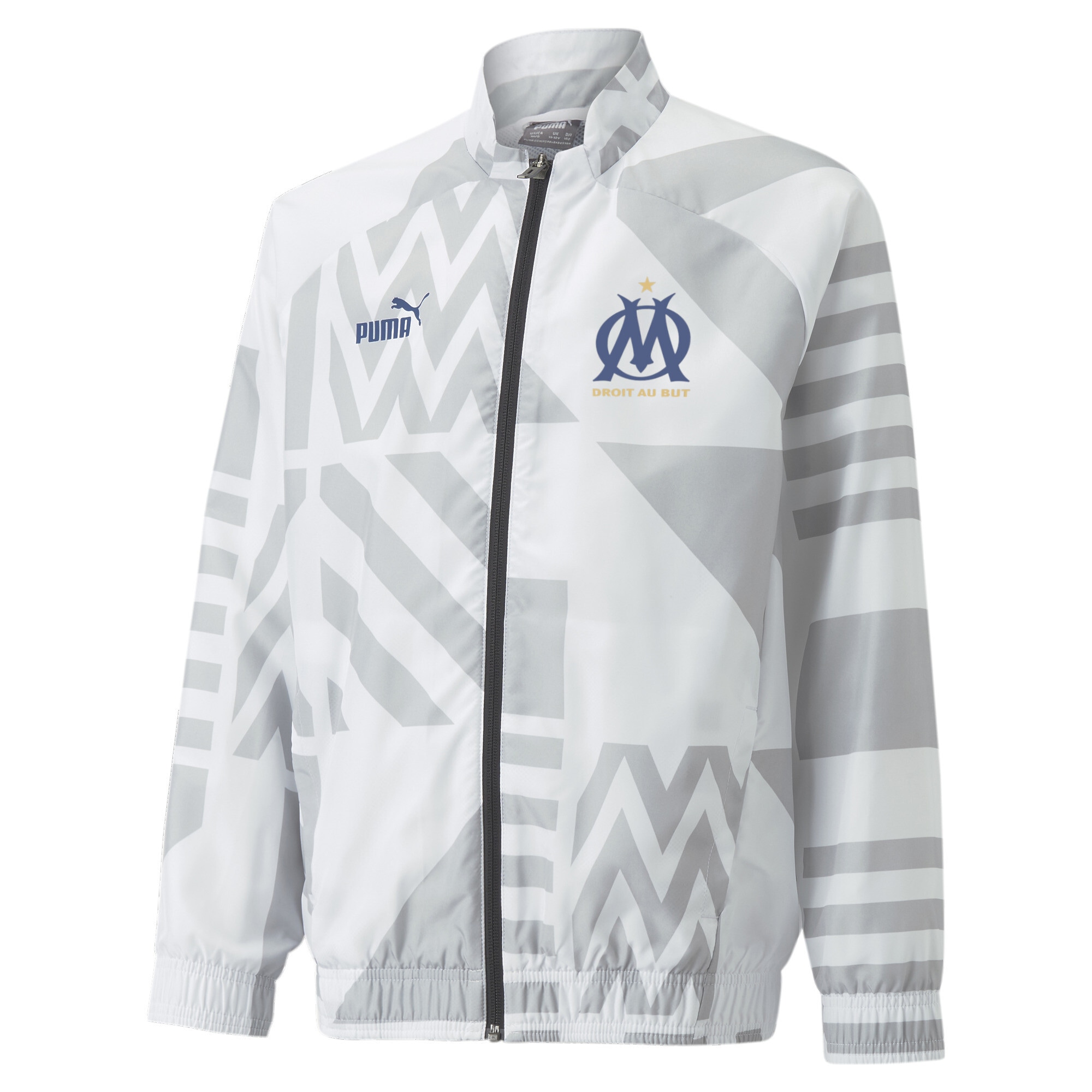 PUMA Sweatjacke »Olympique de Marseille Prematch Fußball BAUR | Jugend« Jacke bestellen
