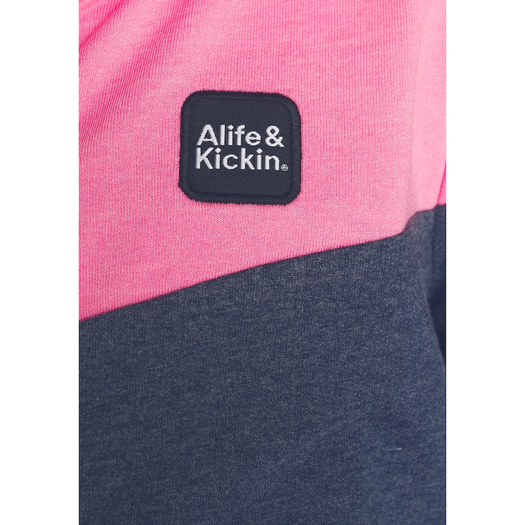 Alife & Kickin Sweatjacke »mit coolem Colourblocking«, NEUE MARKE! Alife & Kickin für Kids.