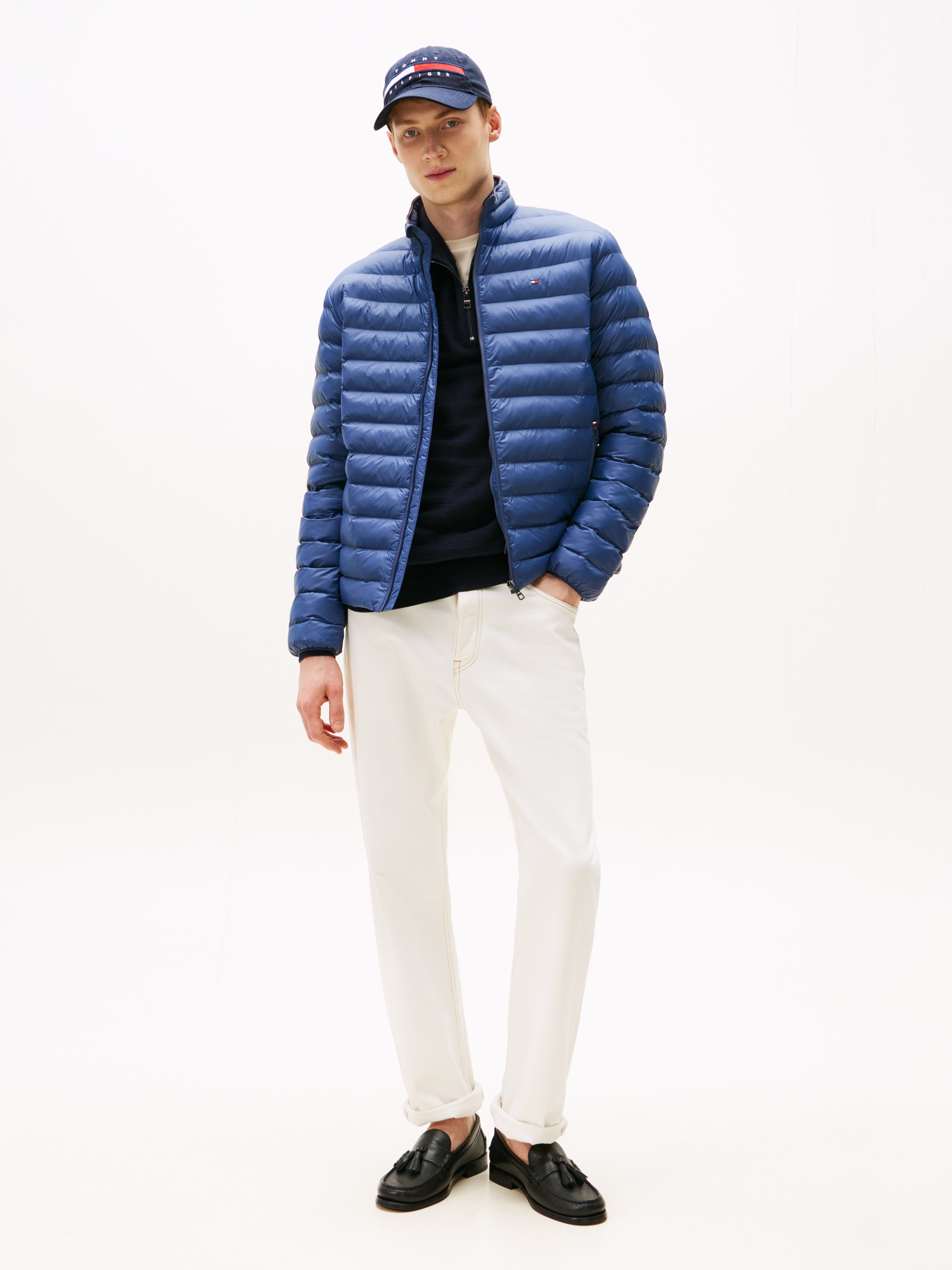 Tommy Hilfiger Steppjacke "PACKABLE RECYCLED JACKET", Übergangsjacke mit Lo günstig online kaufen