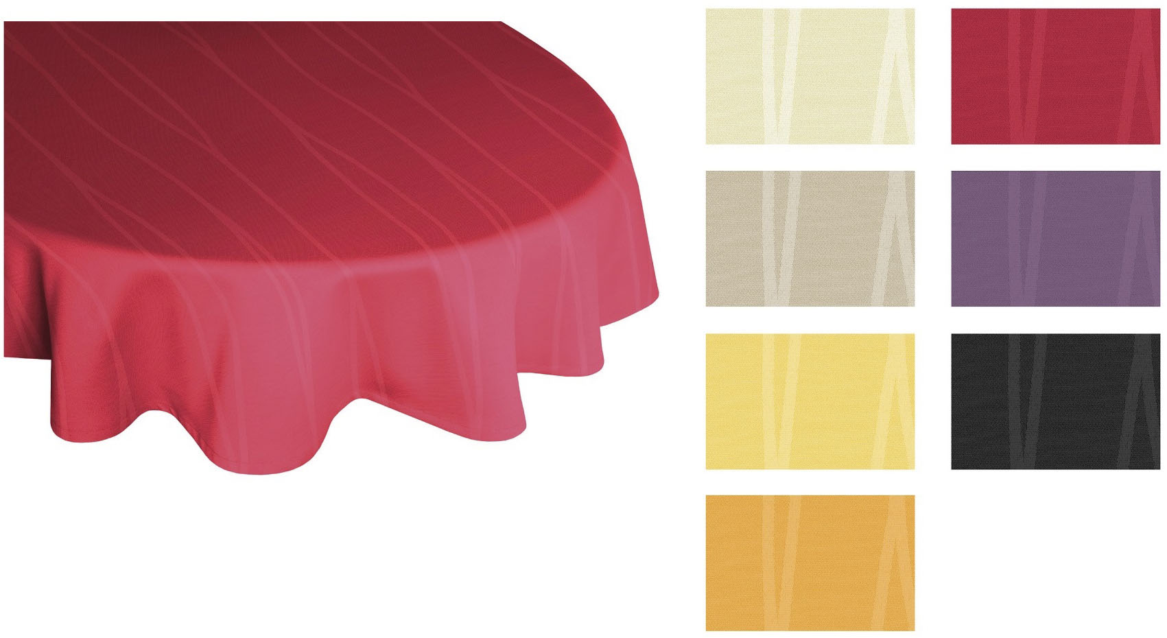 Thumbnail - Wirth Tischdecke "LANGWASSER" oval