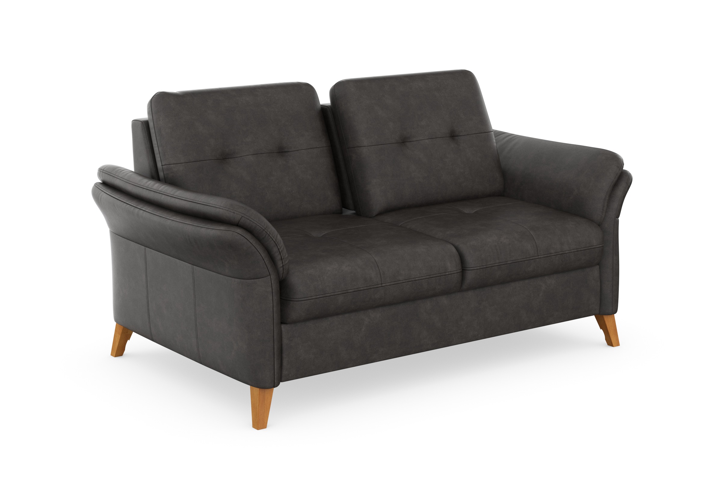 sit&more 2-Sitzer »Göteborg«, inklusive Sitztiefenverstellung und Federkern