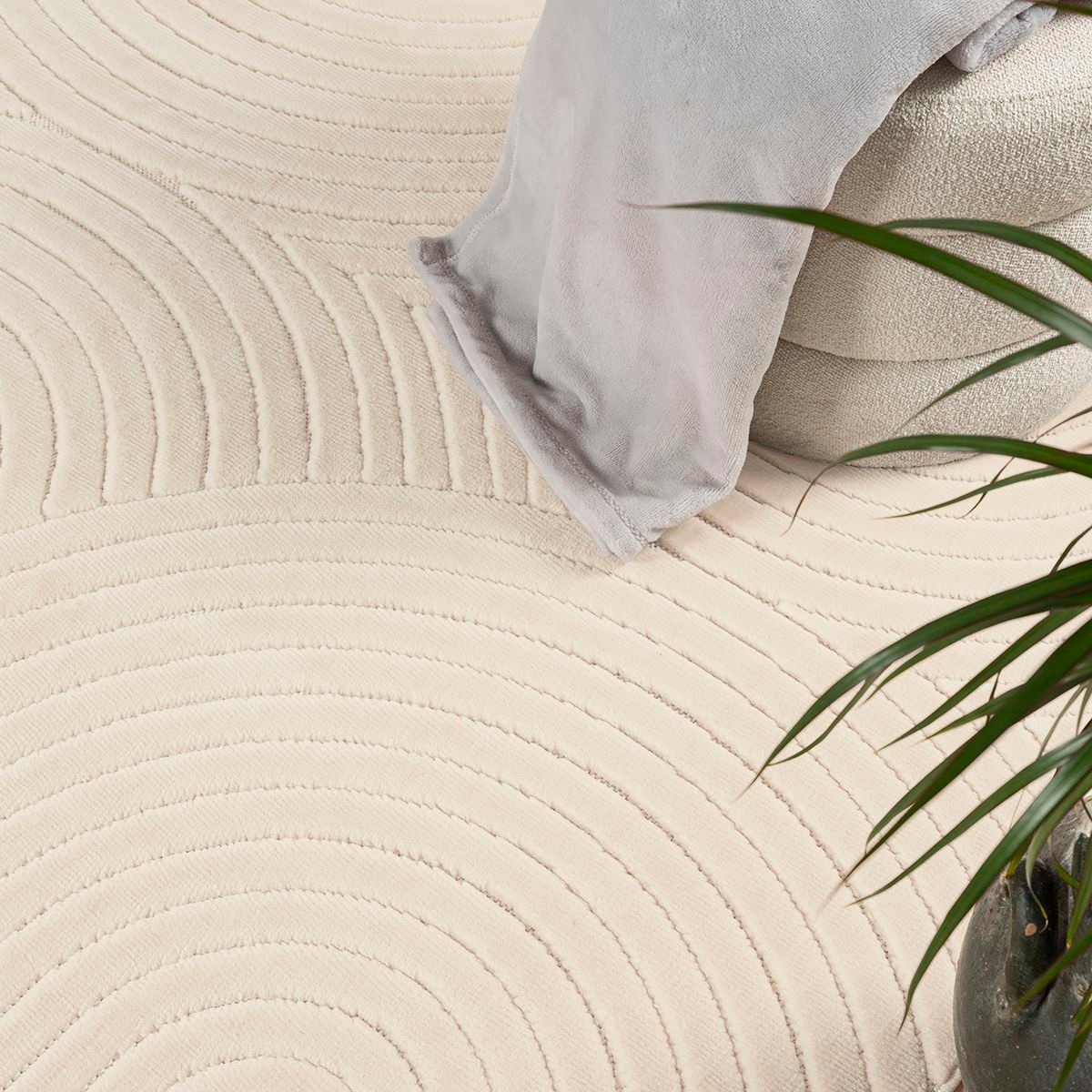 the carpet Teppich »Parma«, rechteckig, 10 mm Höhe, moderne Wohnzimmer Teppich Outdoor geeignet dichter Flor