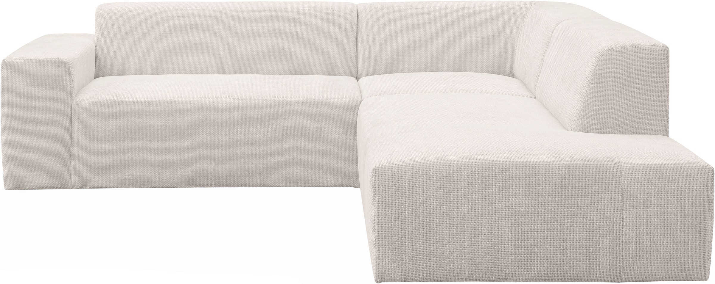 WERK2 Ecksofa "Zeus-M, tolles Sofa mit schönen Details, L-Form", Curvy Tren günstig online kaufen