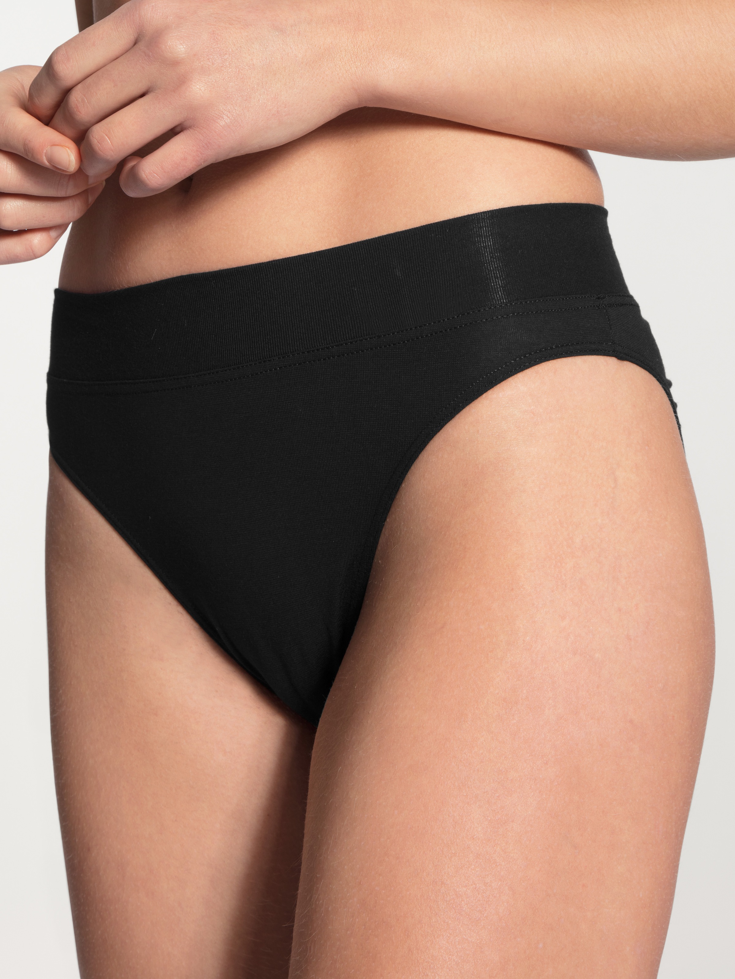 CALIDA Slip »Elastic Duopack«, (2er Pack), mit breitem Softbund