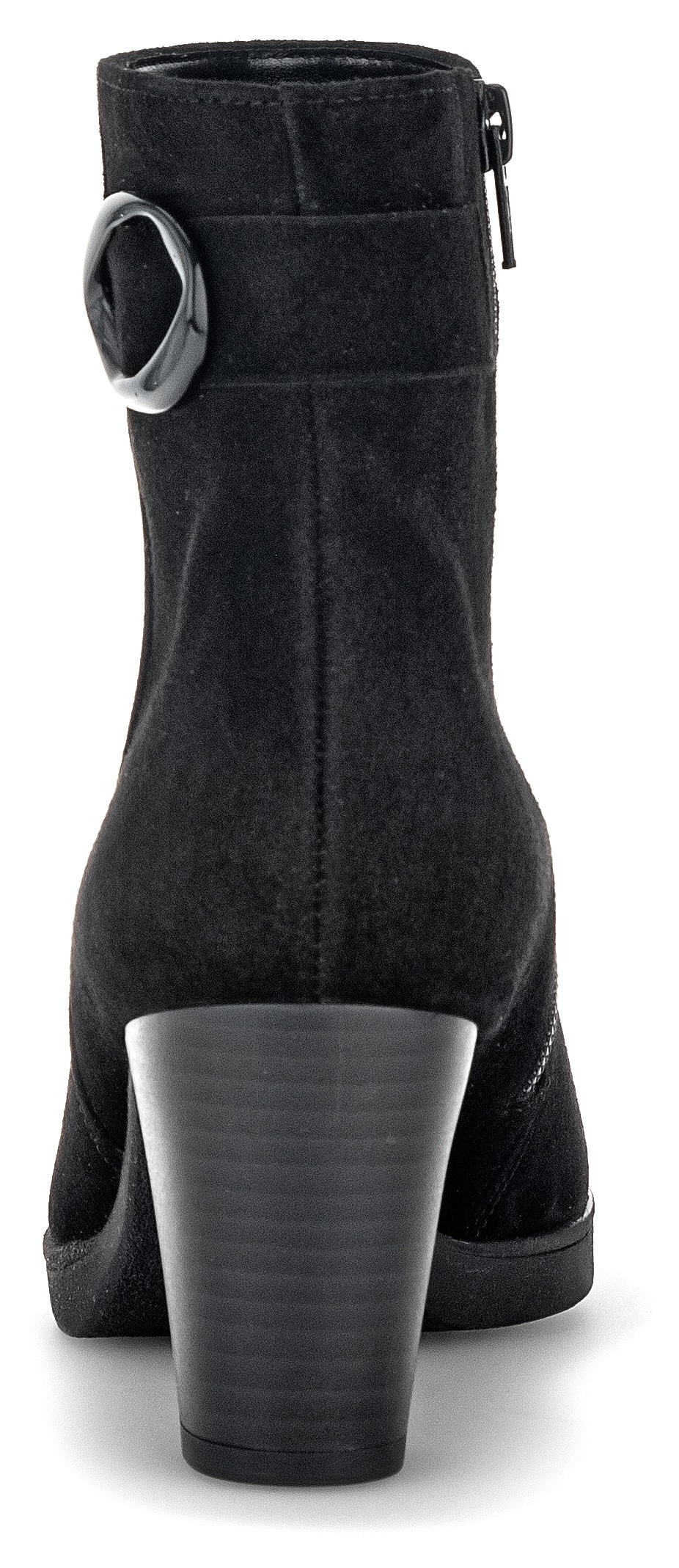 Gabor Stiefelette »Ancona«, Blockabsatz, Ankle Boots mit trendiger Schaftgestaltung