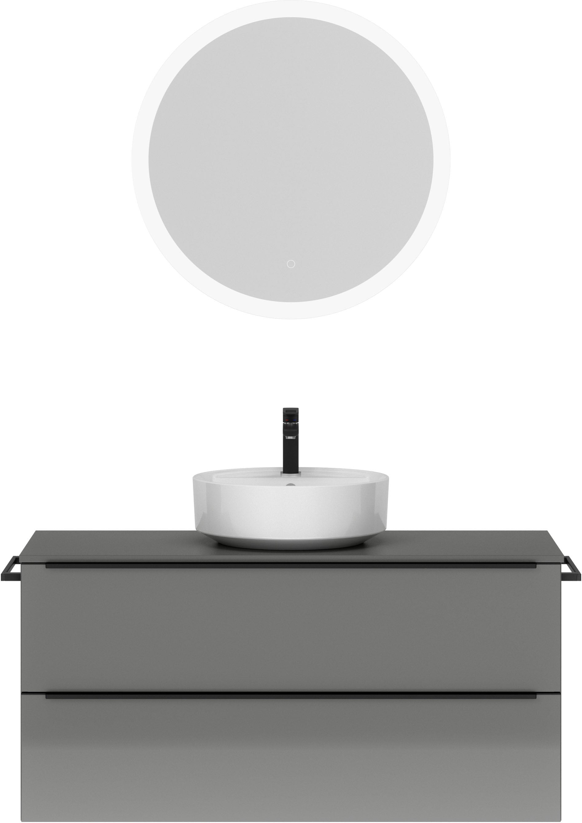 nobilia Badmöbel-Set "Alvene" vormontiert, mit Soft-Close, 2 Stk. tlg. günstig online kaufen