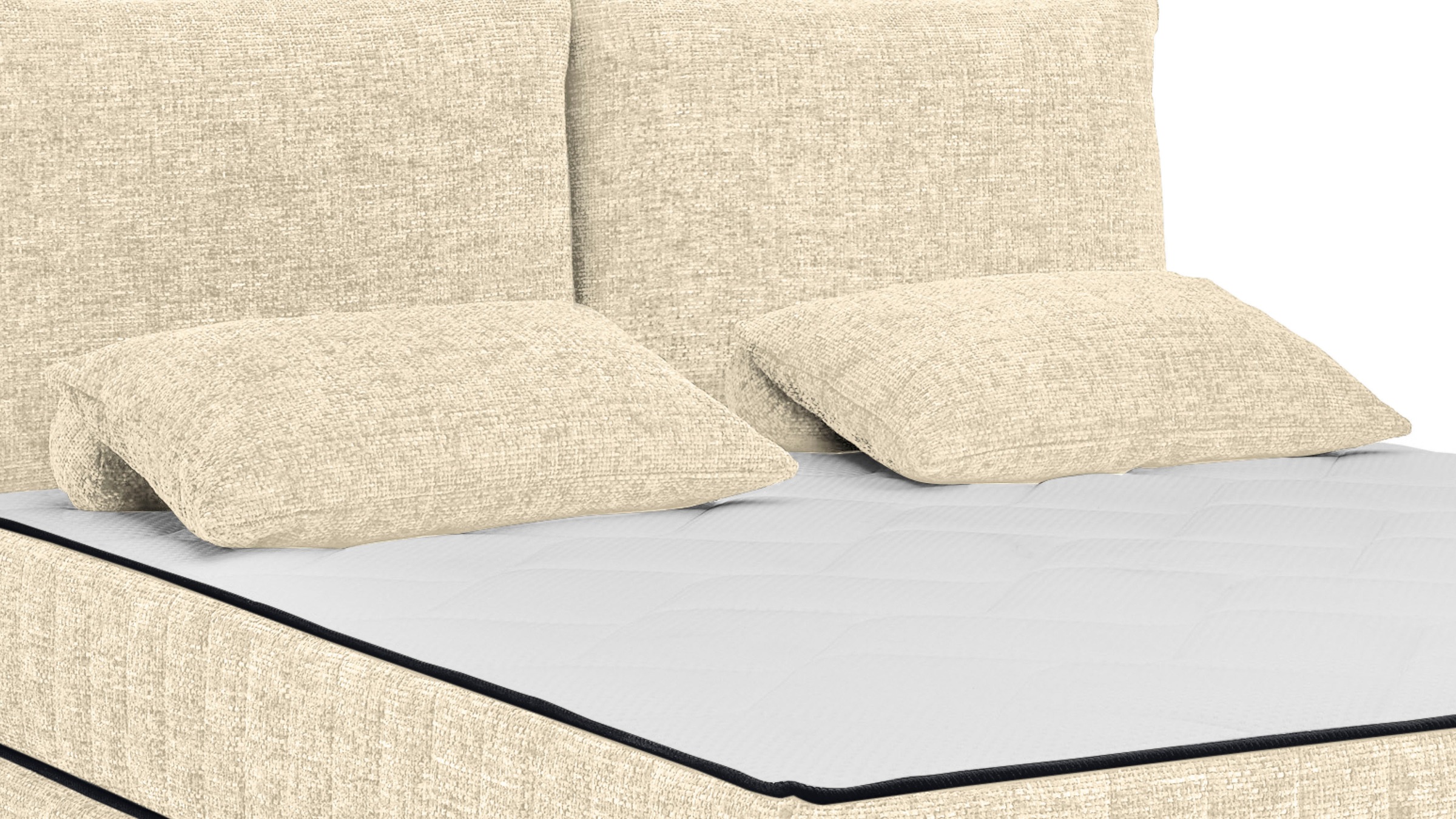 Thumbnail - set one by Musterring Dekokissen "Baldwin" 4-teiliges Kissenset, passend zum Bett Baldwin