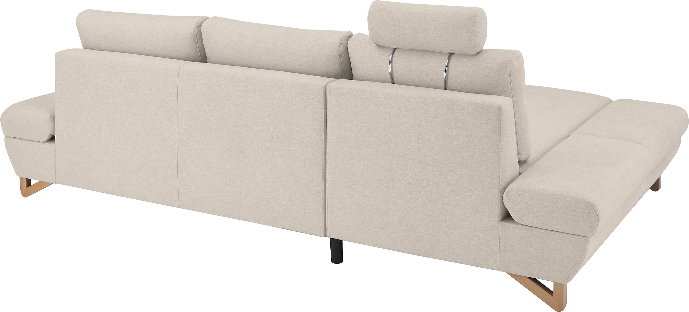 INOSIGN Ecksofa »City/Giron, L-Form,«, verstellbare Armlehnen mit Rasterfunktion