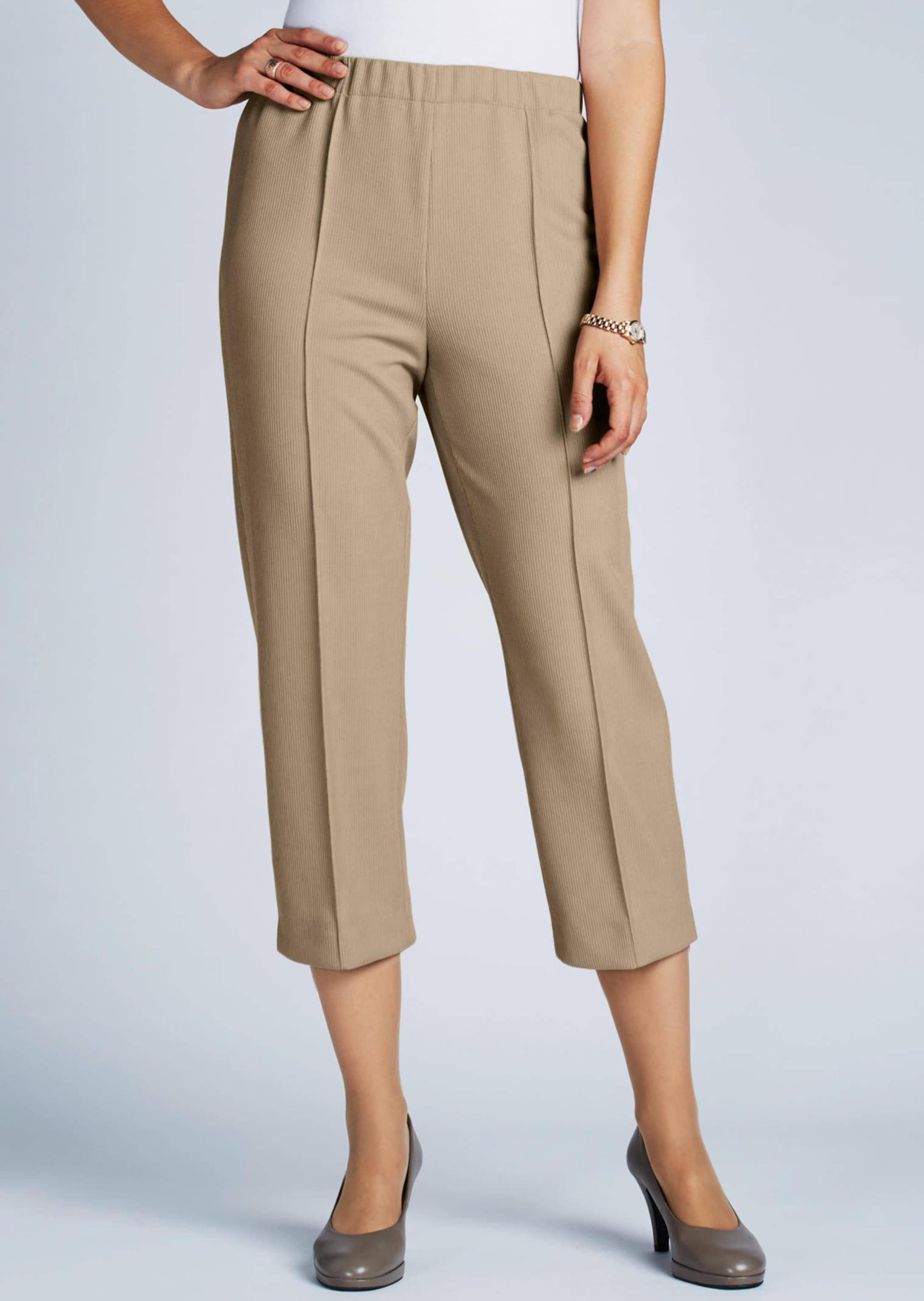 GOLDNER Caprihose »Sportive 7/8-Hose mit Biesen«  Ohne
