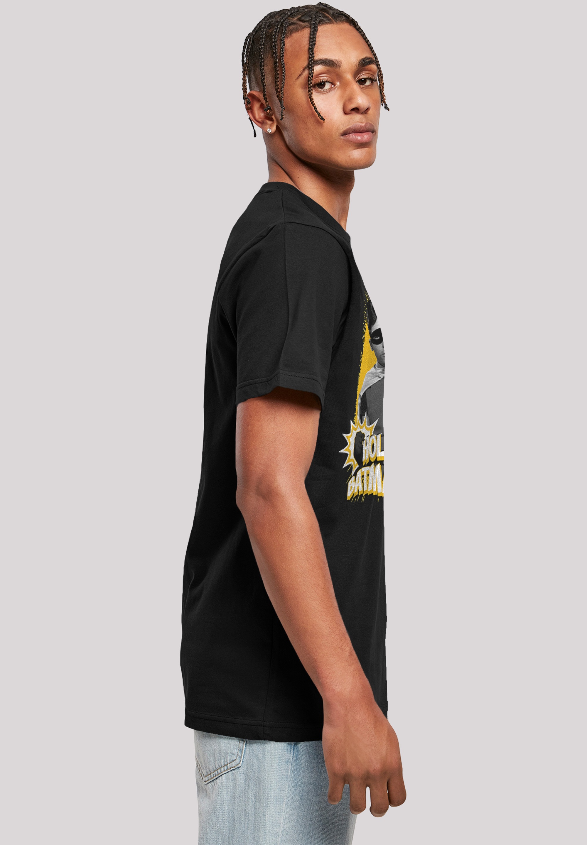 F4NT4STIC T-Shirt »DC Comics Batman TV Series Robin Holy Smokes« Herren,Premium Merch,Regular-Fit,Basic,Bedruckt