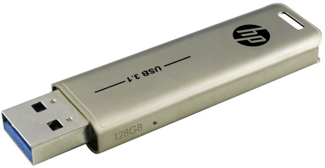 HP USB-Stick "x796w", 128GB GB, silber, USB-Sticks