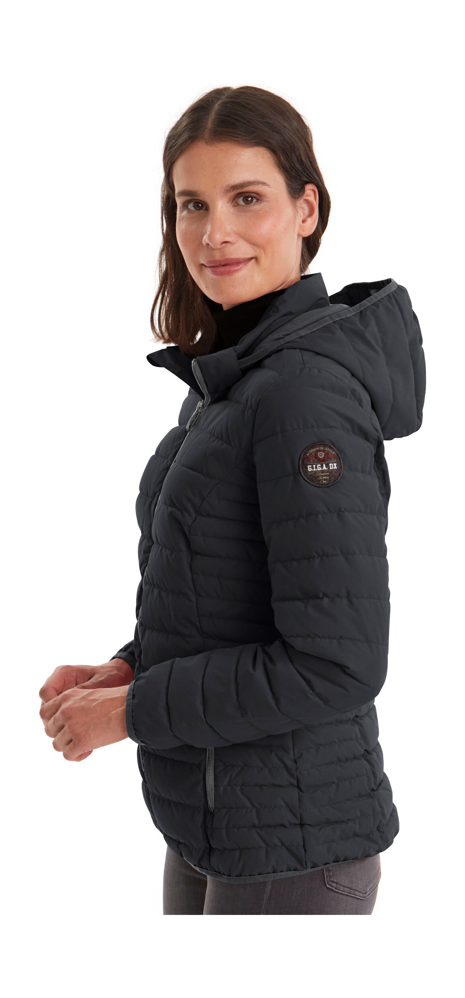 G.I.G.A. DX by killtec Steppjacke »Ventoso WMN Quilted JCKT D«, Leichte Jacke, wind- und wasserabweisend, mit abzippbarer Kapuze