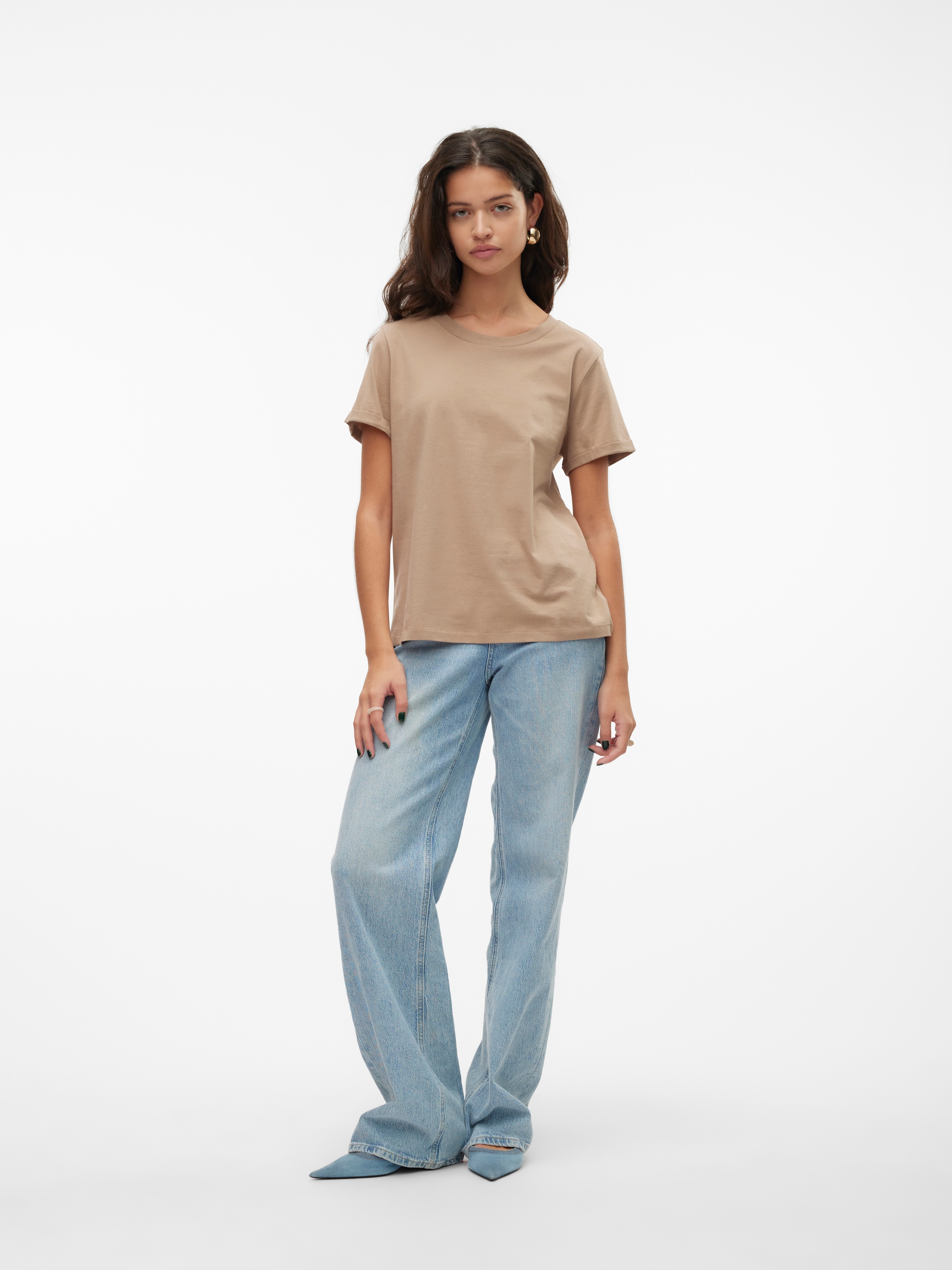 Vero Moda Kurzarmshirt »VMPAULA S/S T-SHIRT NOOS«