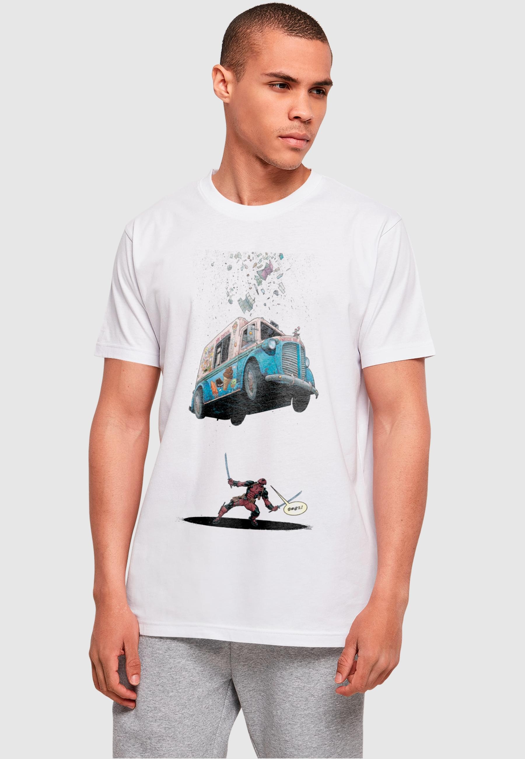 ABSOLUTE CULT T-Shirt "ABSOLUTE CULT Herren Deadpool - Ice Cream T-Shirt" günstig online kaufen